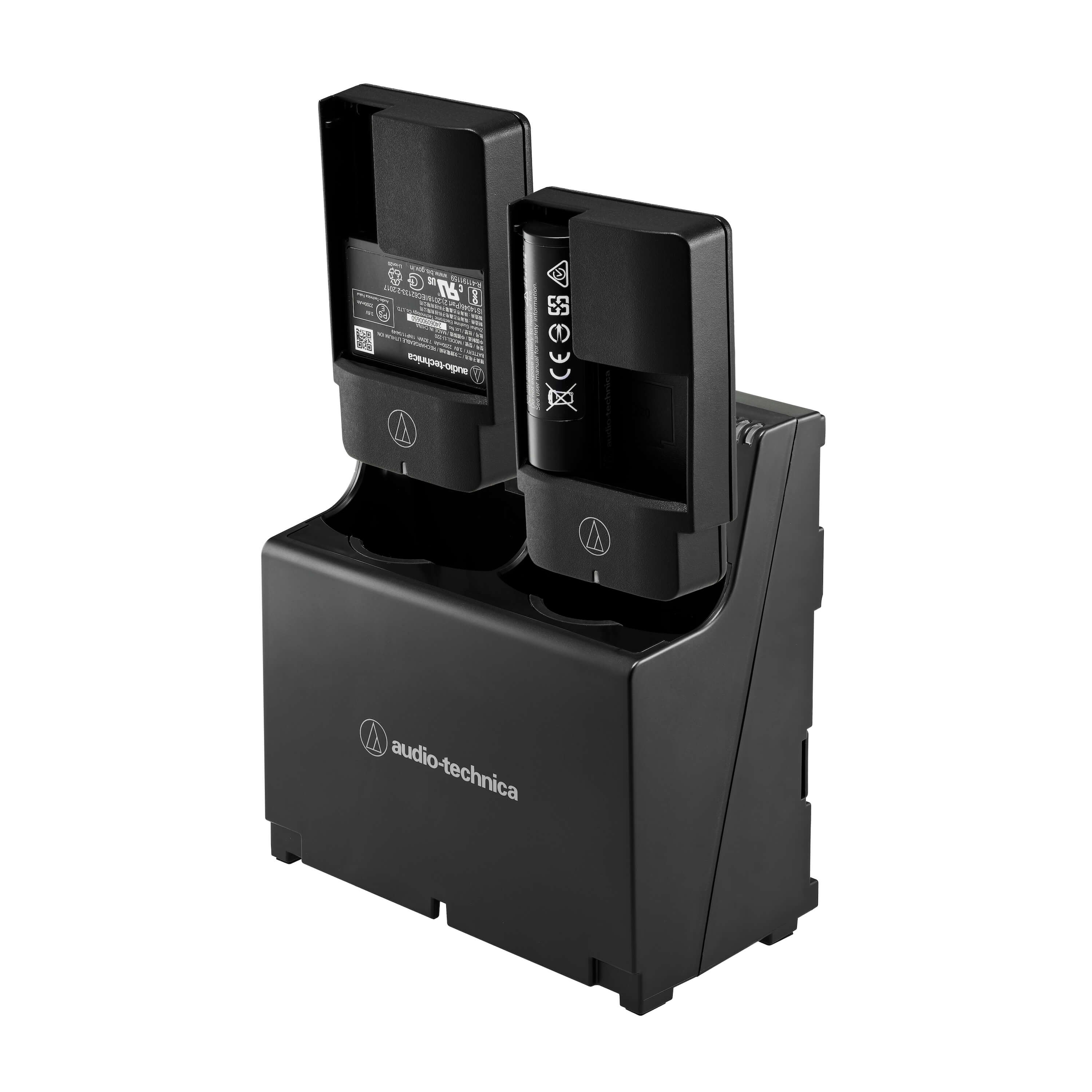 Audio-Technica ATW-CHG6 - D50 2-Bay Charger with two ATW-CHGA6 chargers