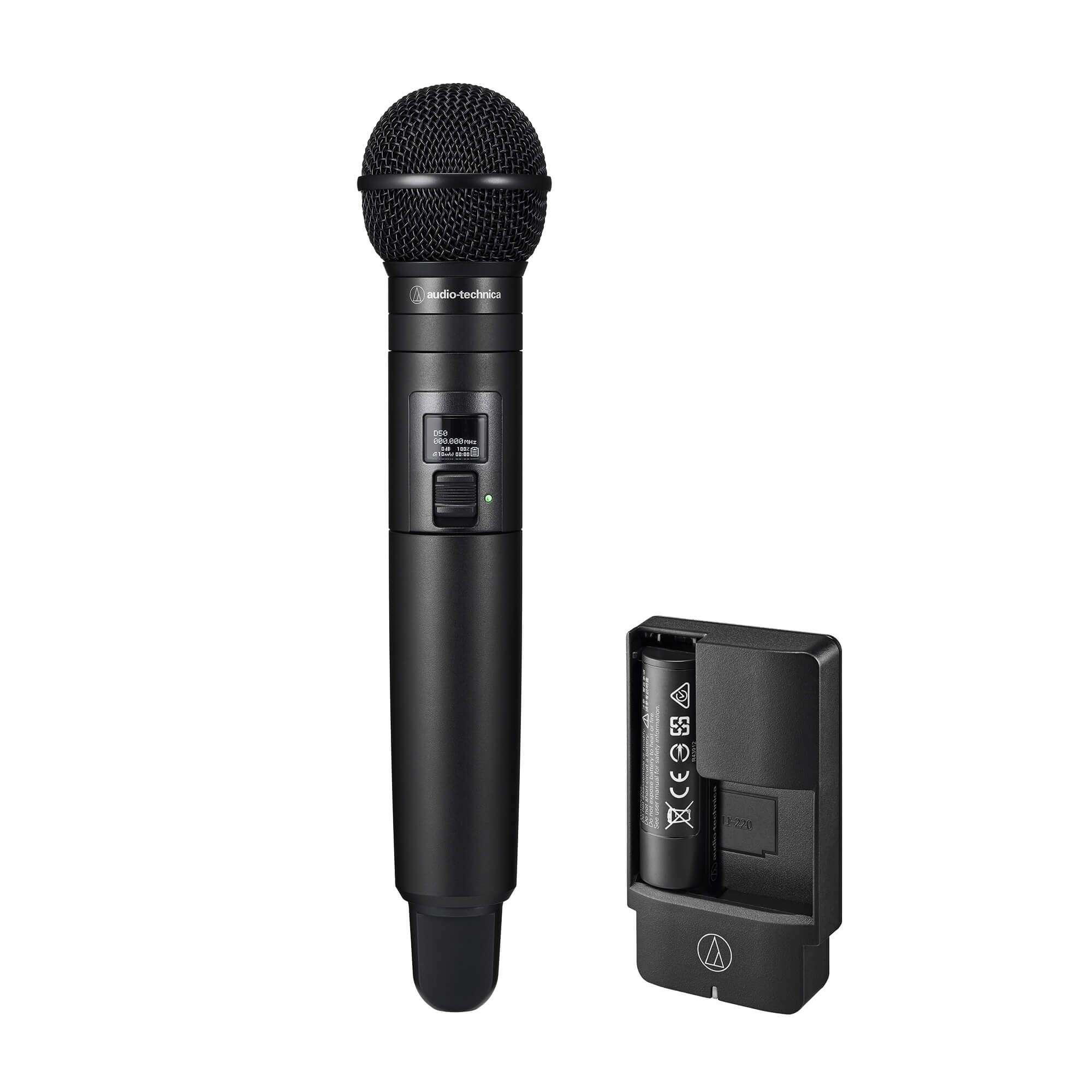 Audio-Technica ATW-DT3202510DF2C - D50 TX510C Handheld Transmitter with Charger