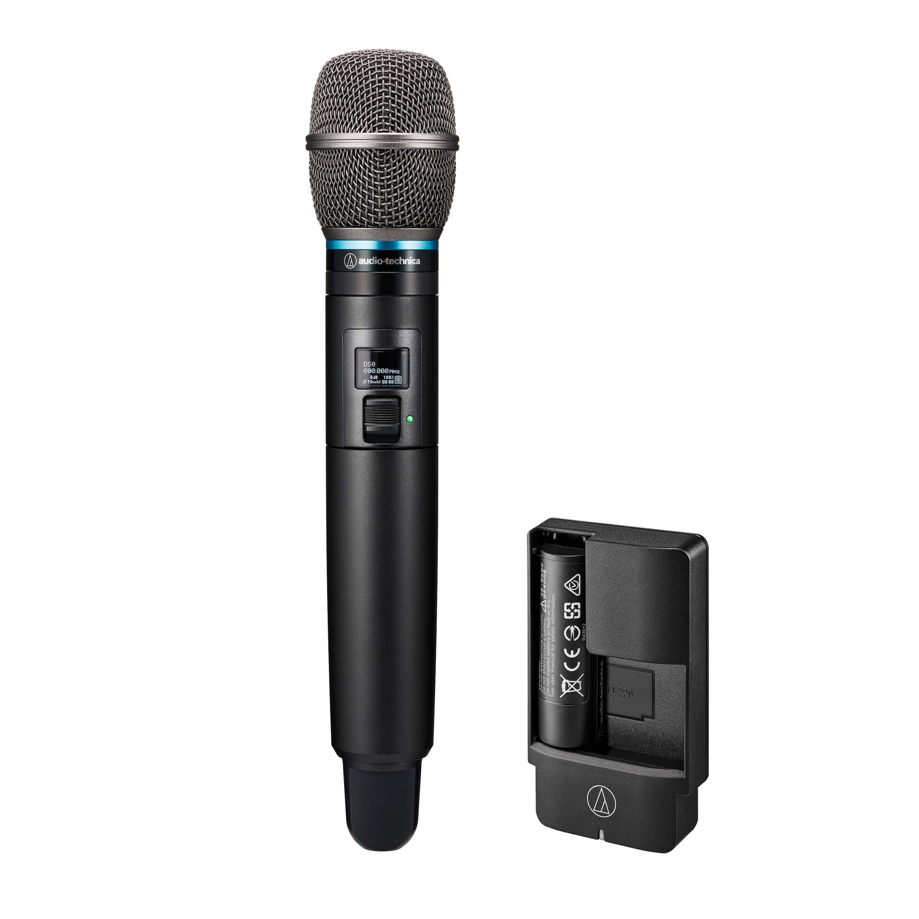 Audio-Technica ATW-DT32025400DF2C - D50 TX5400C Handheld Transmitter with Charger