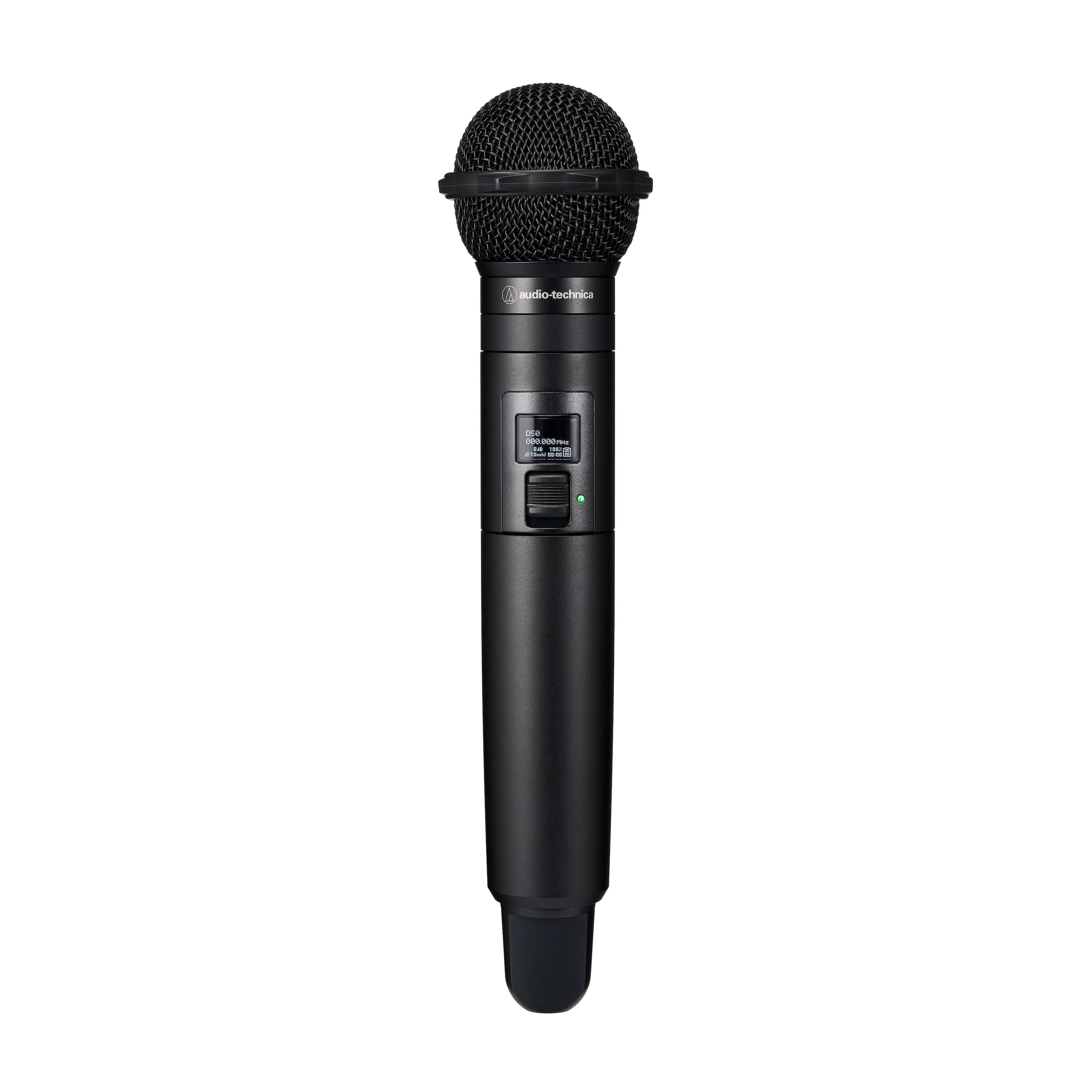 Audio-Technica ATW-DT3202/C510DF2 - D50 TX510 Handheld Transmitter, with ATW-RR1 removable anti-rolling ring