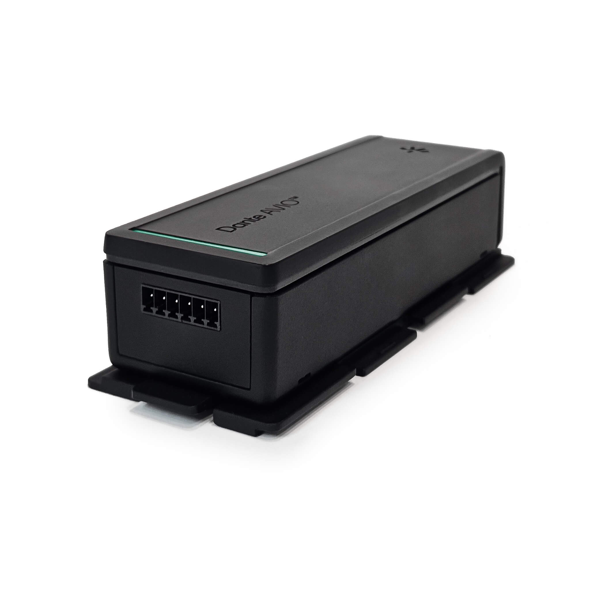Audinate Dante AVIO 2-Channel Analog Input Install Adapter, Euroblock