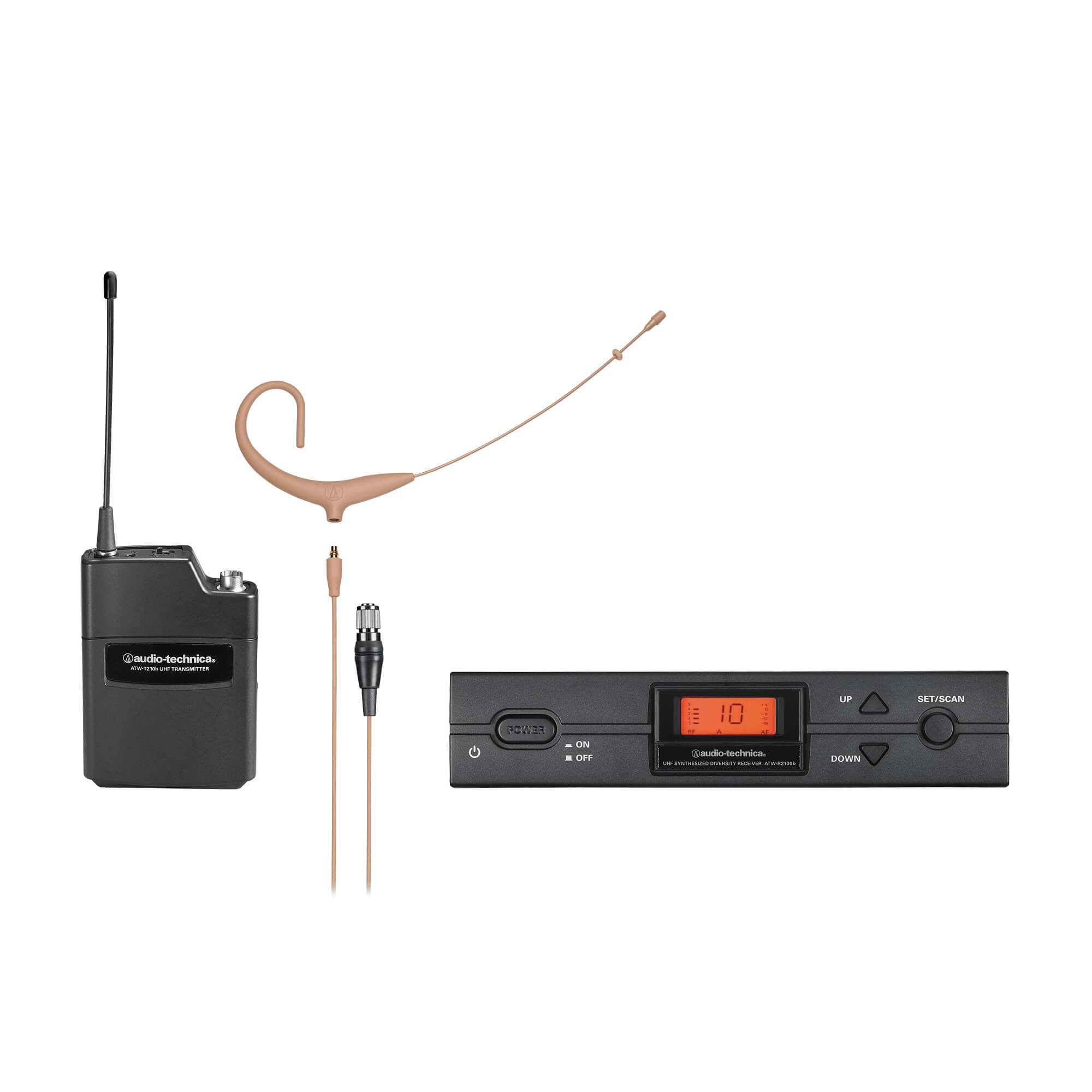 Audio-Technica ATW-2192xbTH Wireless Headworn Microphone System
