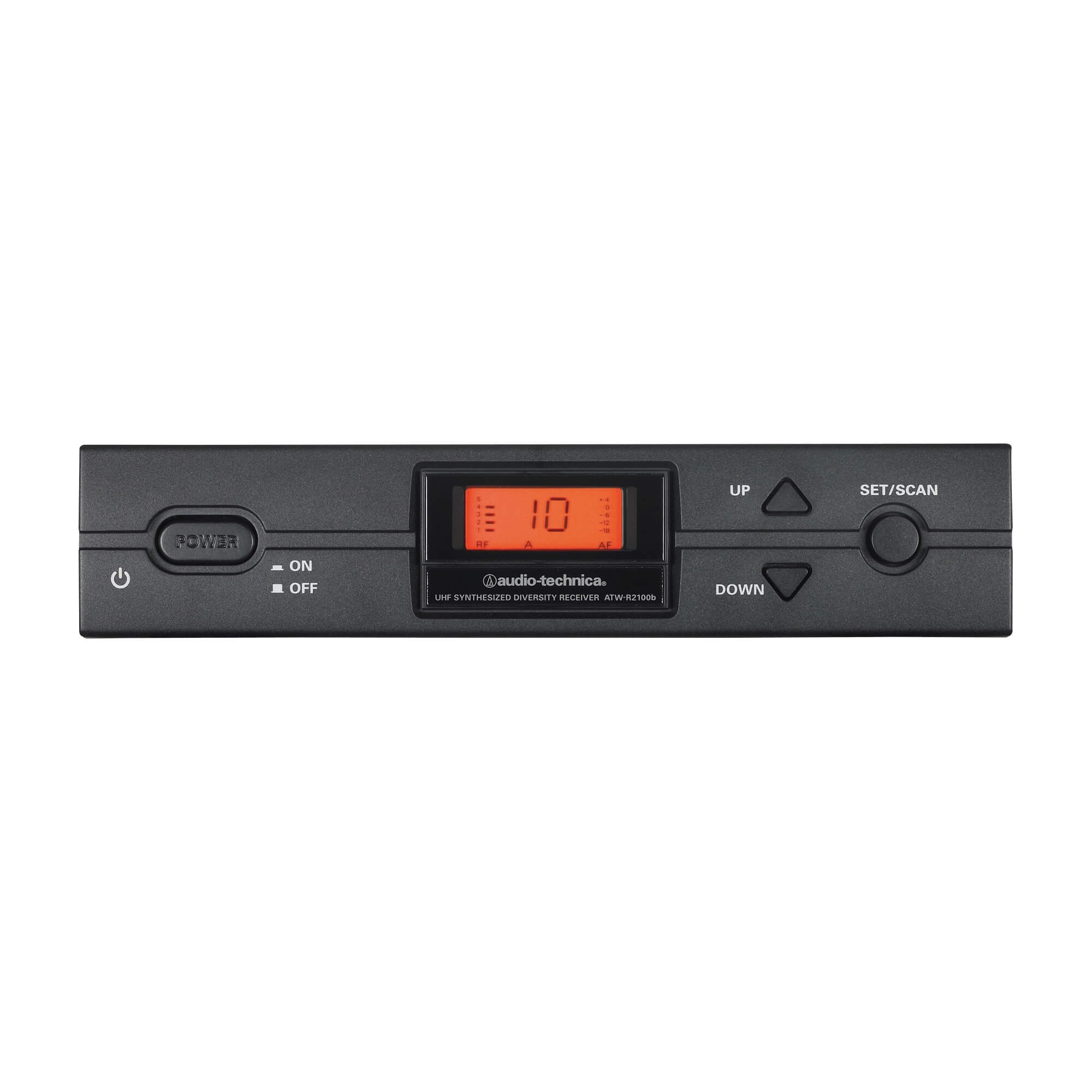 Audio-Technica ATW-R2100b receiver, front