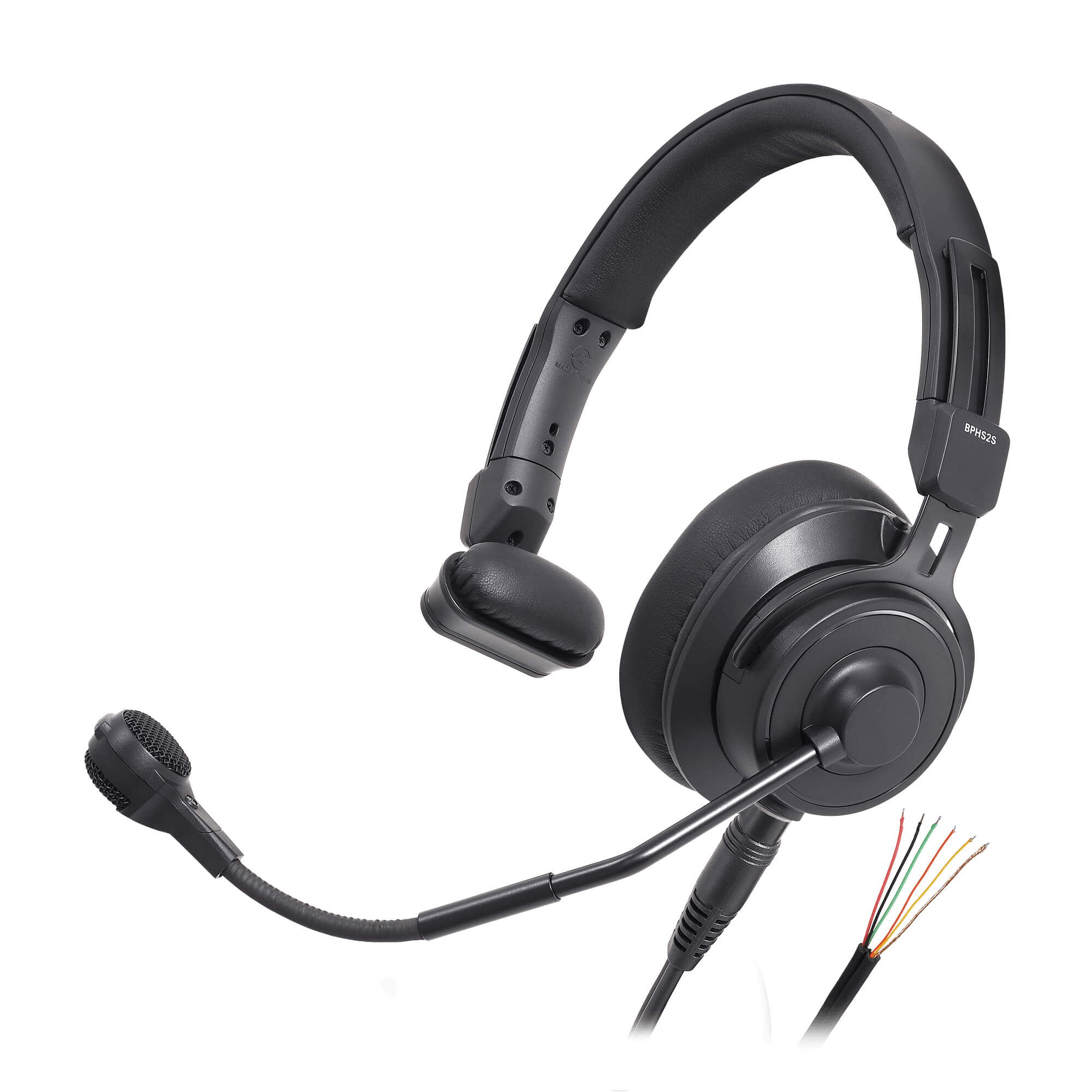 Audio-Technica BPHS2Sa-UT - Single-Ear Broadcast Headset with Dynamic Mic