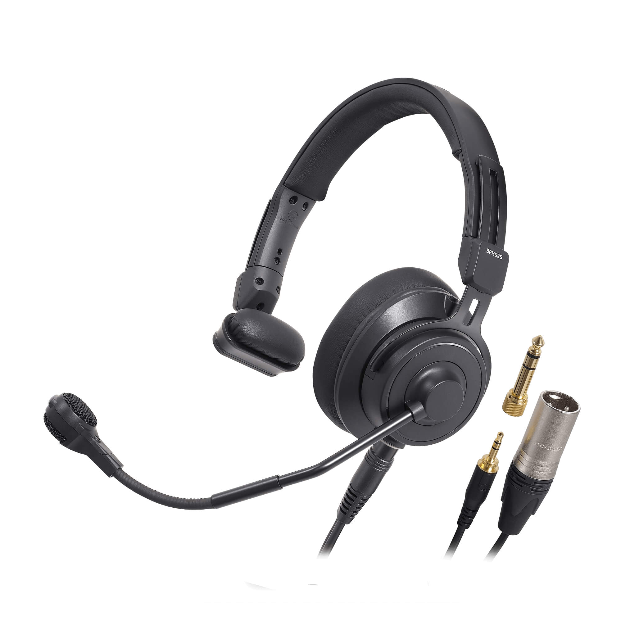 Audio-Technica BPHS2Sa - Single-Ear Broadcast Headset with Dynamic Mic
