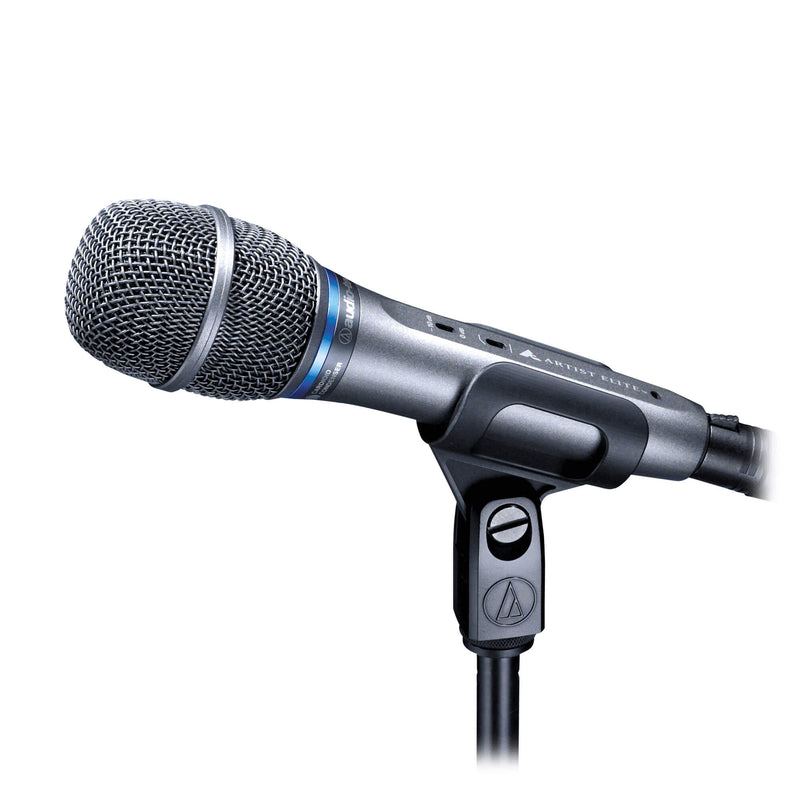 Audio-Technica AE3300 - Cardioid Condenser Handheld Microphone with Quiet-Flex™ stand clamp