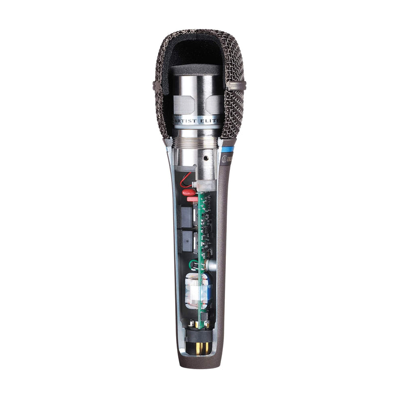 Audio-Technica AE5400 - Cardioid Condenser Handheld Microphone, cutaway view