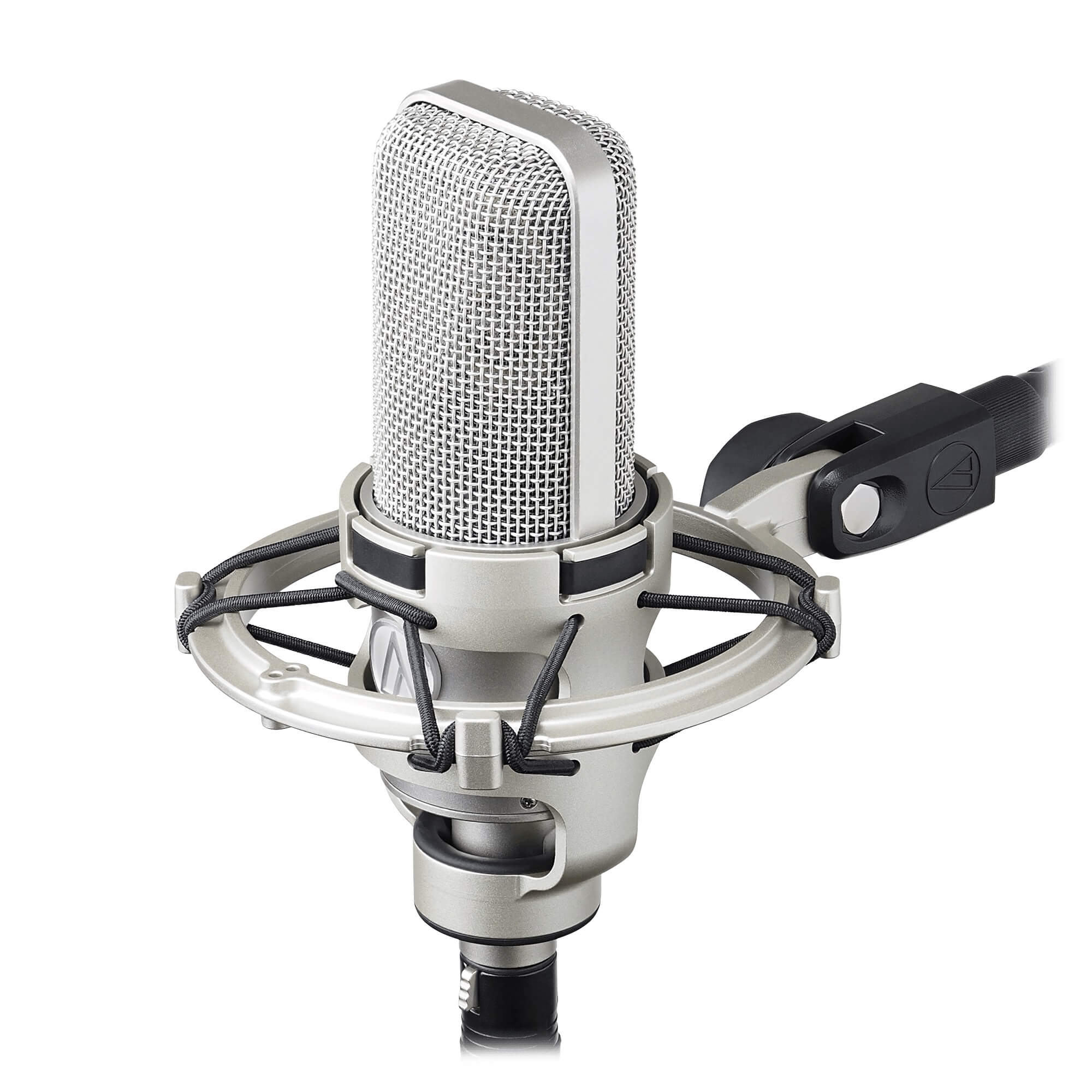 Audio-Technica AT4047/SV Cardioid Condenser Microphone with custom shock mount