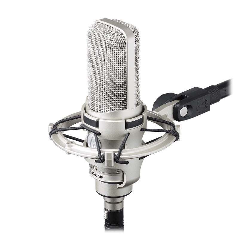 Audio-Technica AT4047MP Multi-pattern Condenser Microphone with custom shock mount