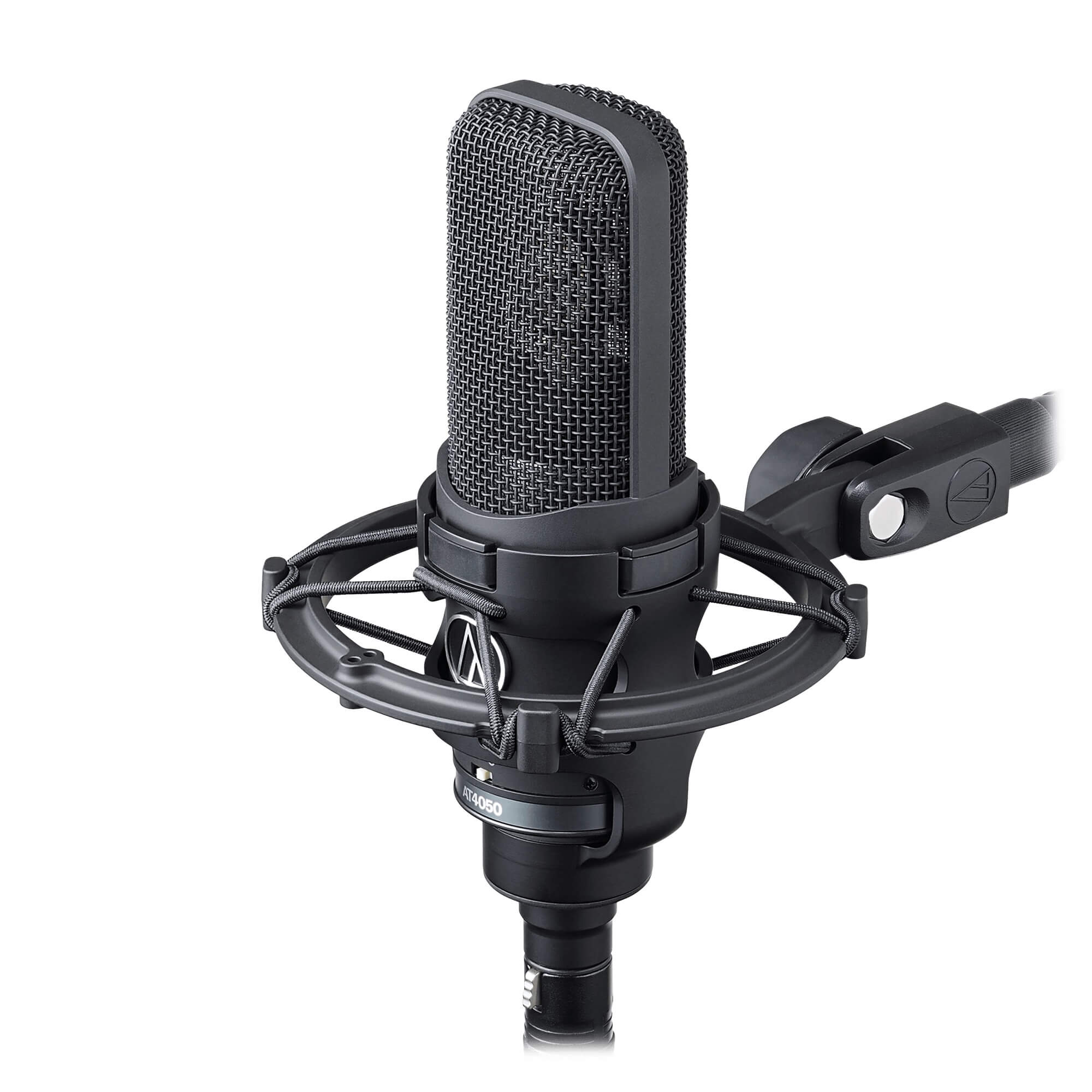 Audio-Technica AT4050 Multi-pattern Condenser Microphone with custom shock mount