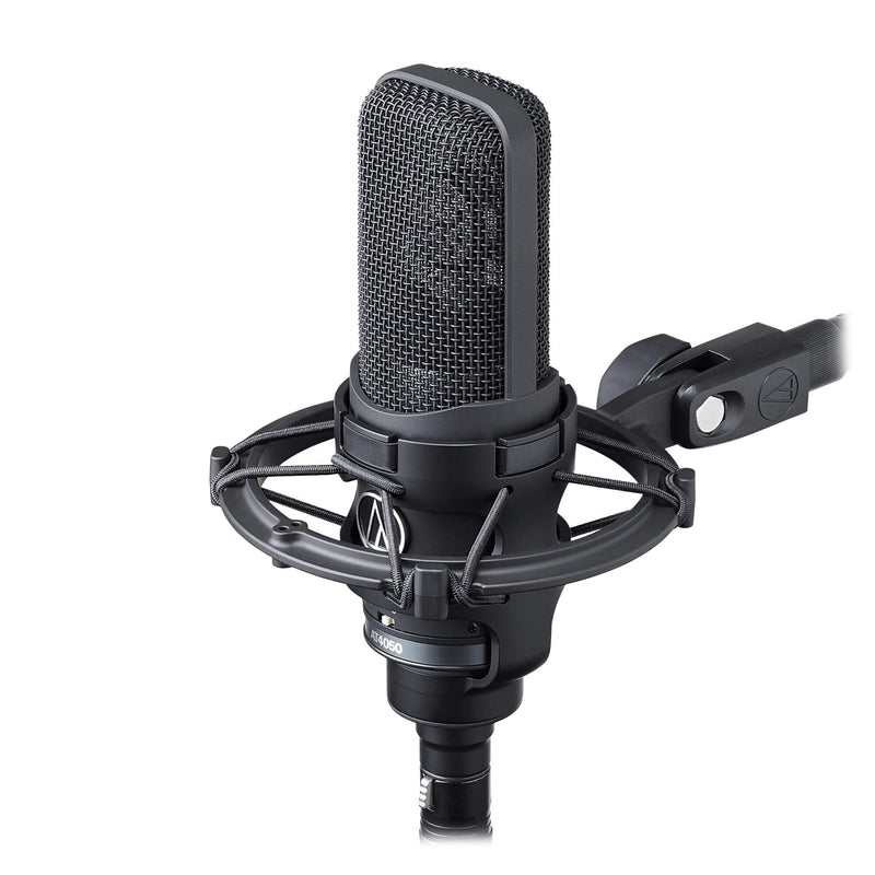 Audio-Technica AT4050 Multi-pattern Condenser Microphone with custom shock mount