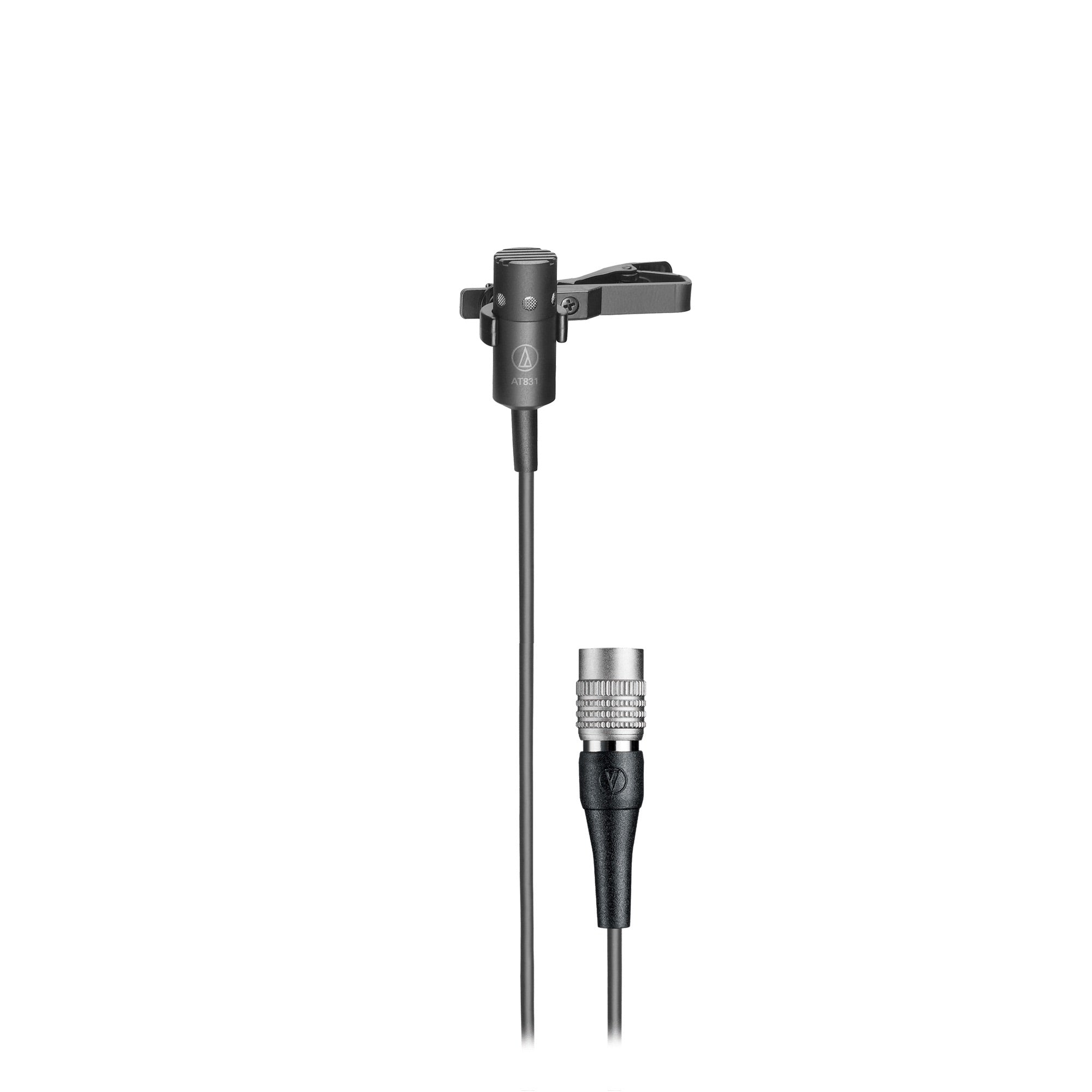 Audio-Technica AT831cW Cardioid Condenser Lavalier Microphone
