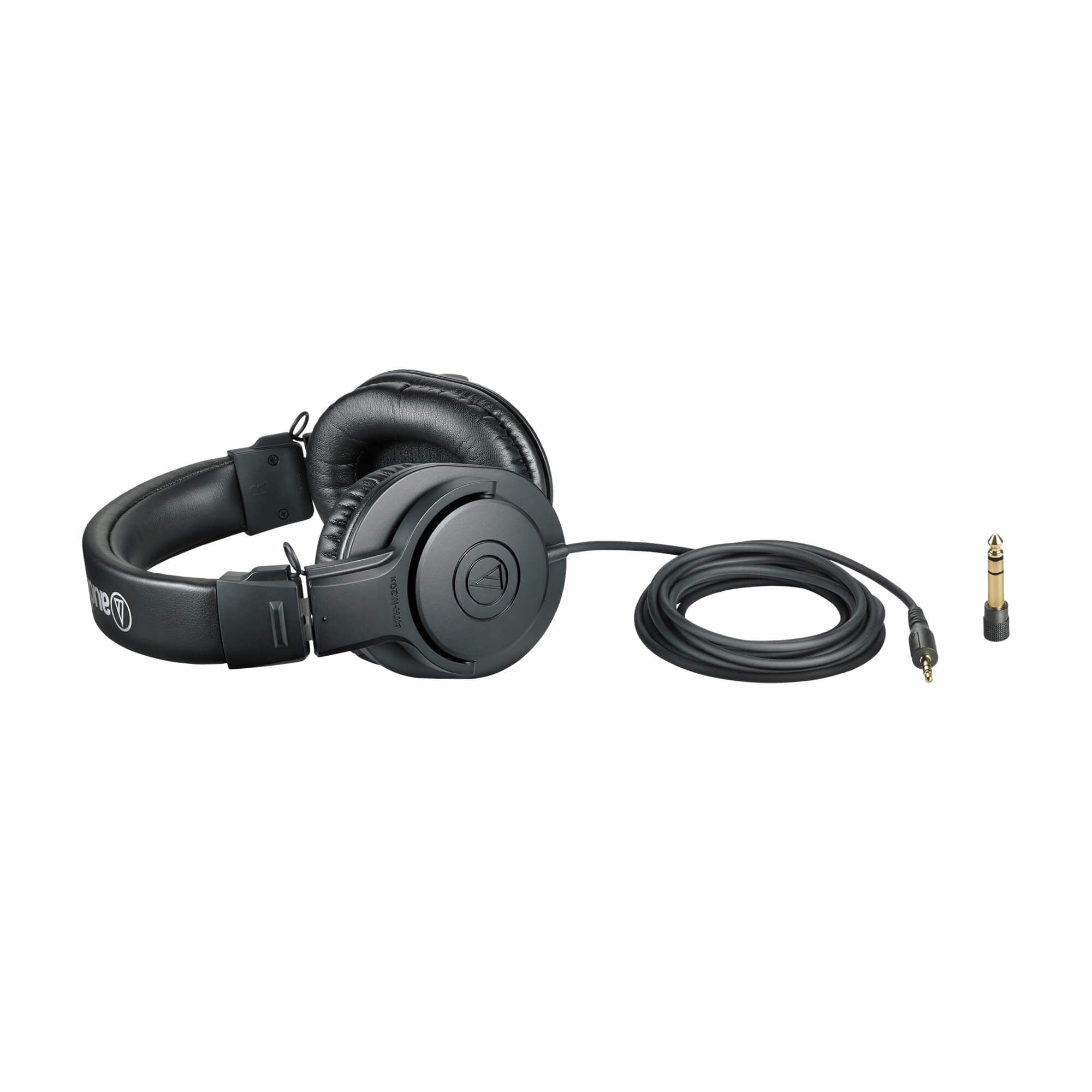 Audio-Technica ATH-M20x Professional Monitor Headphones with 1/4" adapter plug