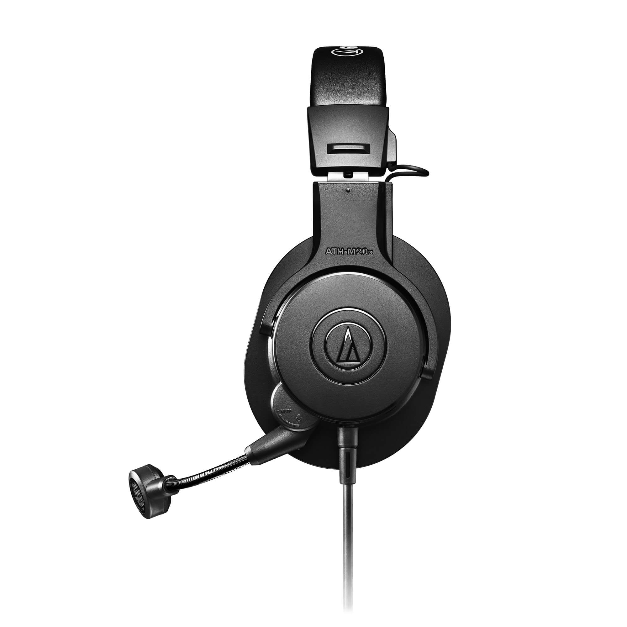 Audio-Technica ATH-M20xSTS StreamSet - Streaming Headset, side