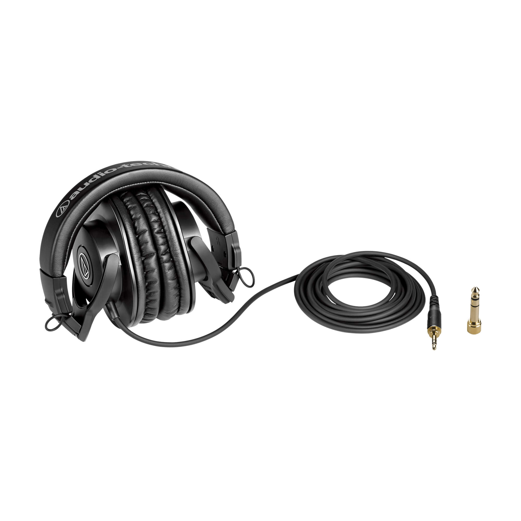 Audio-Technica ATH-M30x Professional Monitor Headphones with 1/4" adapter plug