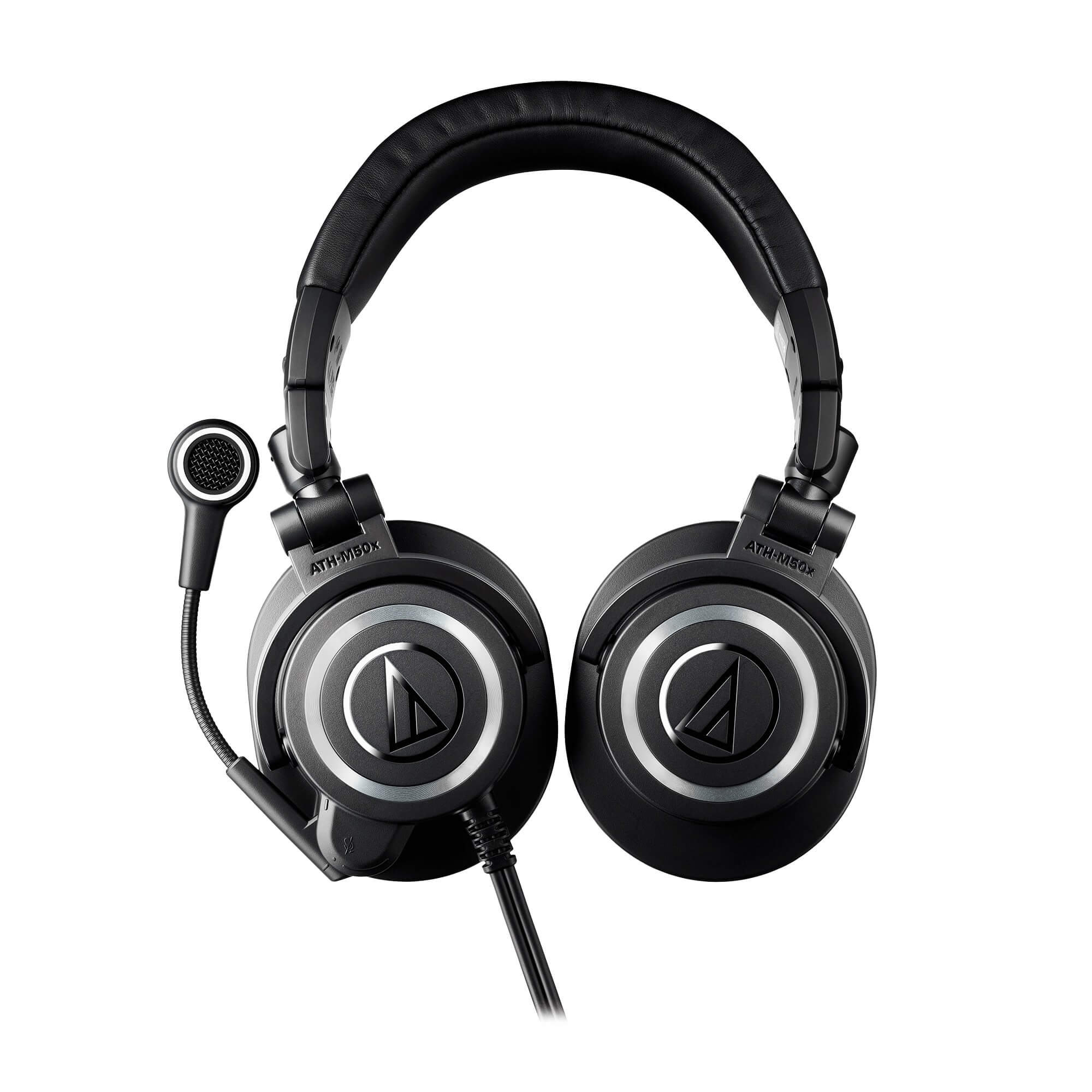 Audio-Technica ATH-M50xSTS StreamSet - Streaming Headset, flat