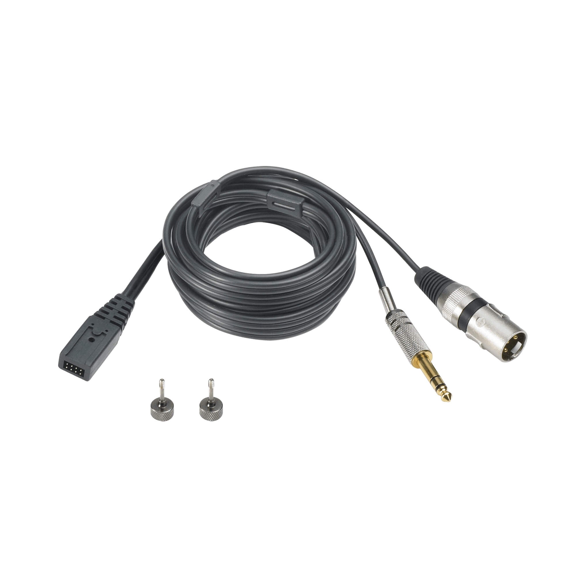 Audio-Technica BPHS1 - Broadcast Stereo Headset, 3-pin XLRM-type connector for mic and ¼" for headphone