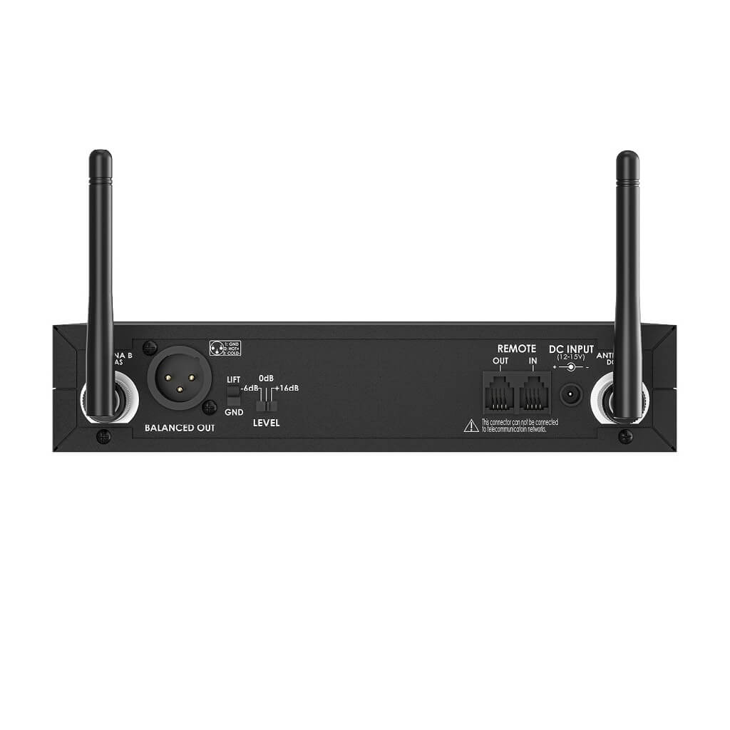 Audix Novacore NCR1 - 1-Channel Digital Wireless Receiver, rear