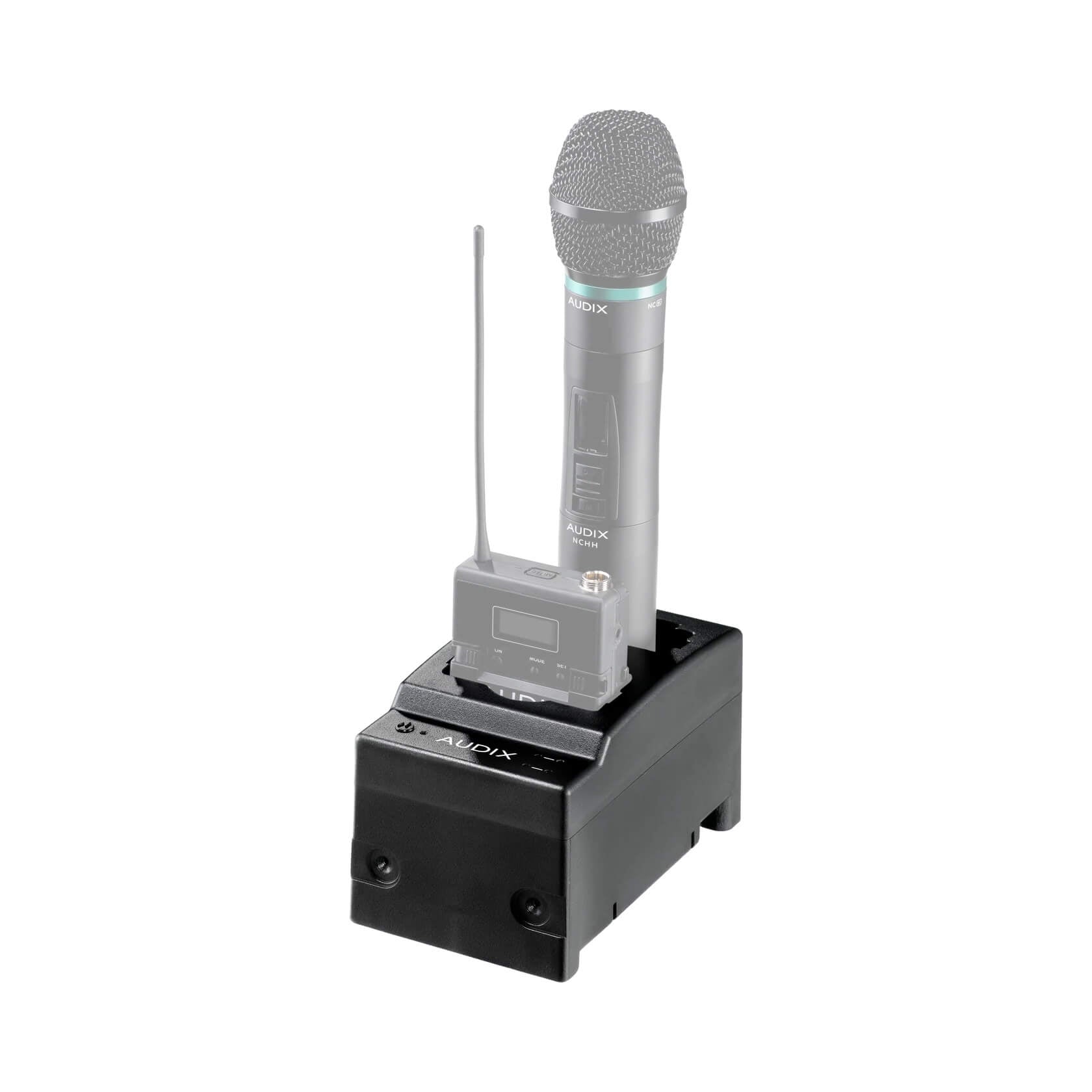 Audix Novacore NCC2 - 2-Bay Charging Station, with transmitters