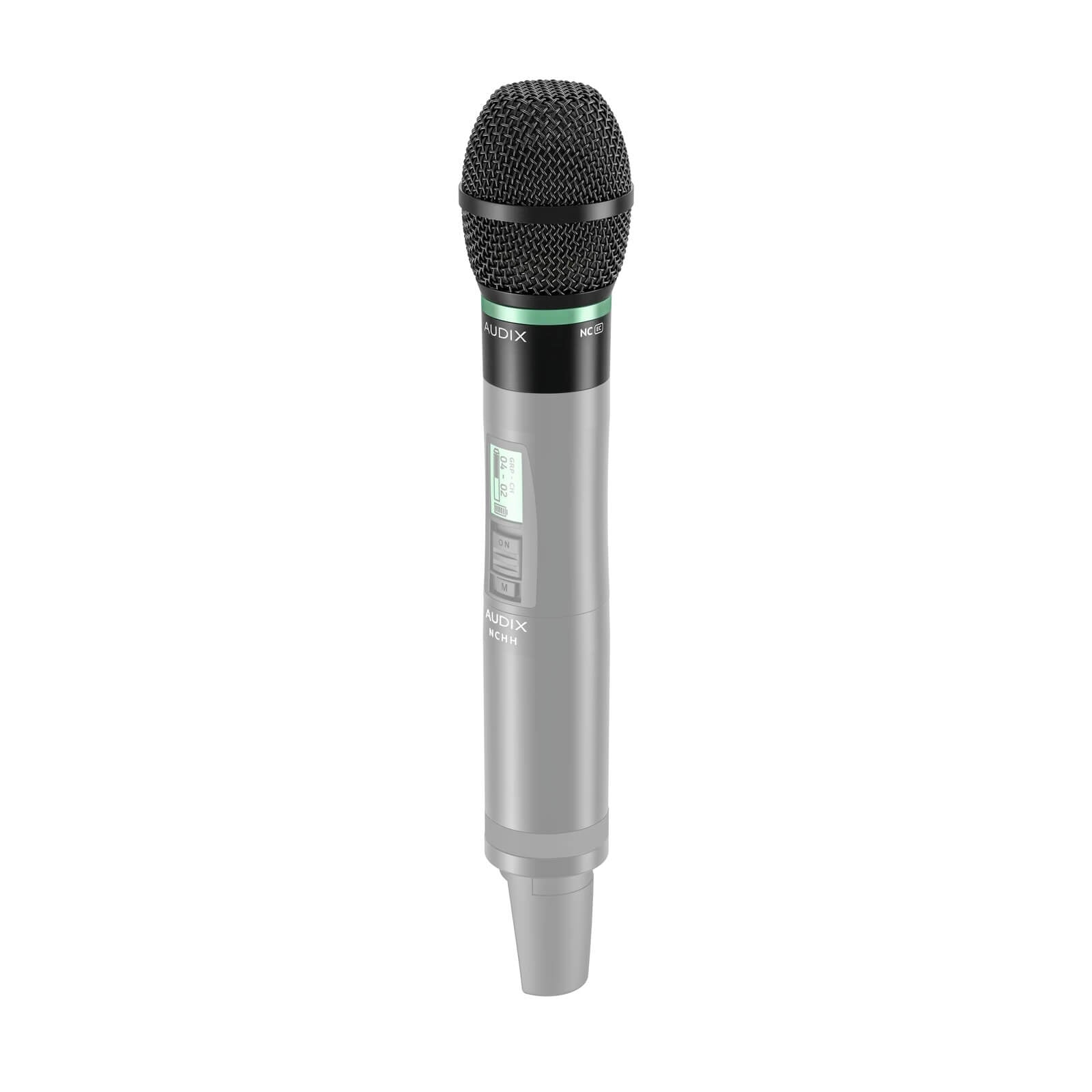 Audix Novacore NCEC - Extended Cardioid Wireless Microphone Capsule, installed