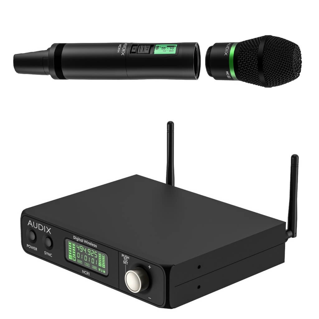 Audix Novacore NCHEC - Handheld Digital Wireless System with EC Microphone Capsule
