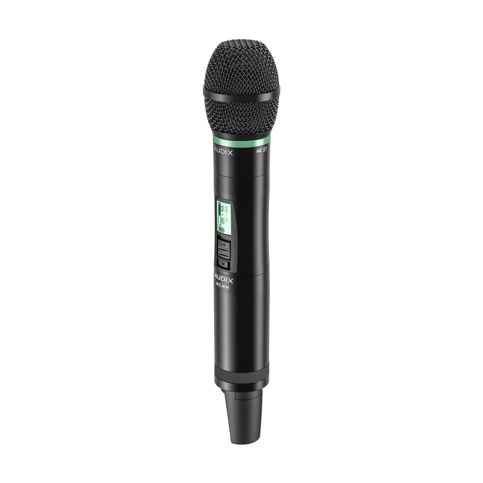 Audix Novacore NCHHEC - Handheld Wireless Transmitter with EC Capsule, angle