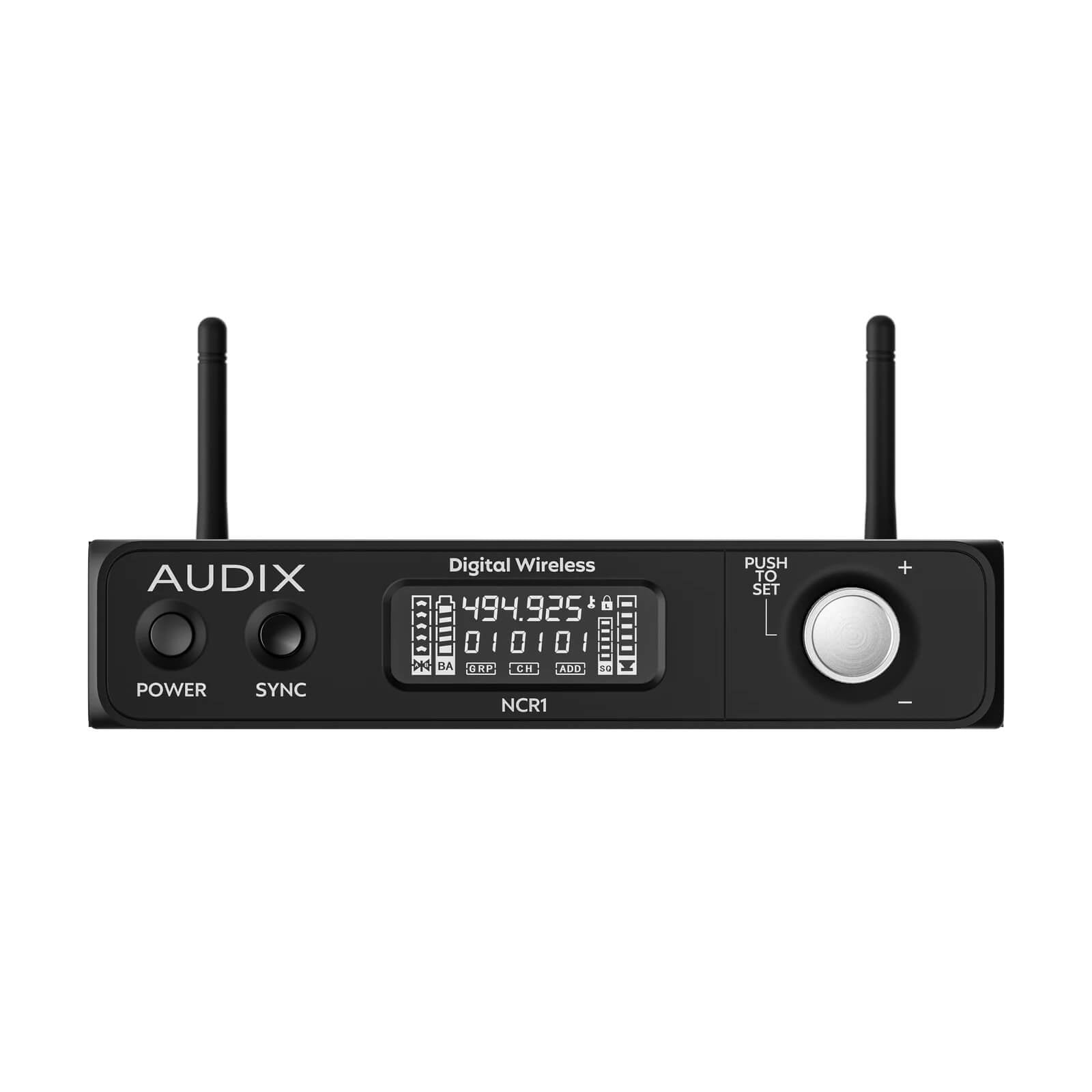 Audix Novacore NCR1 - 1-Channel Digital Wireless Receiver, front