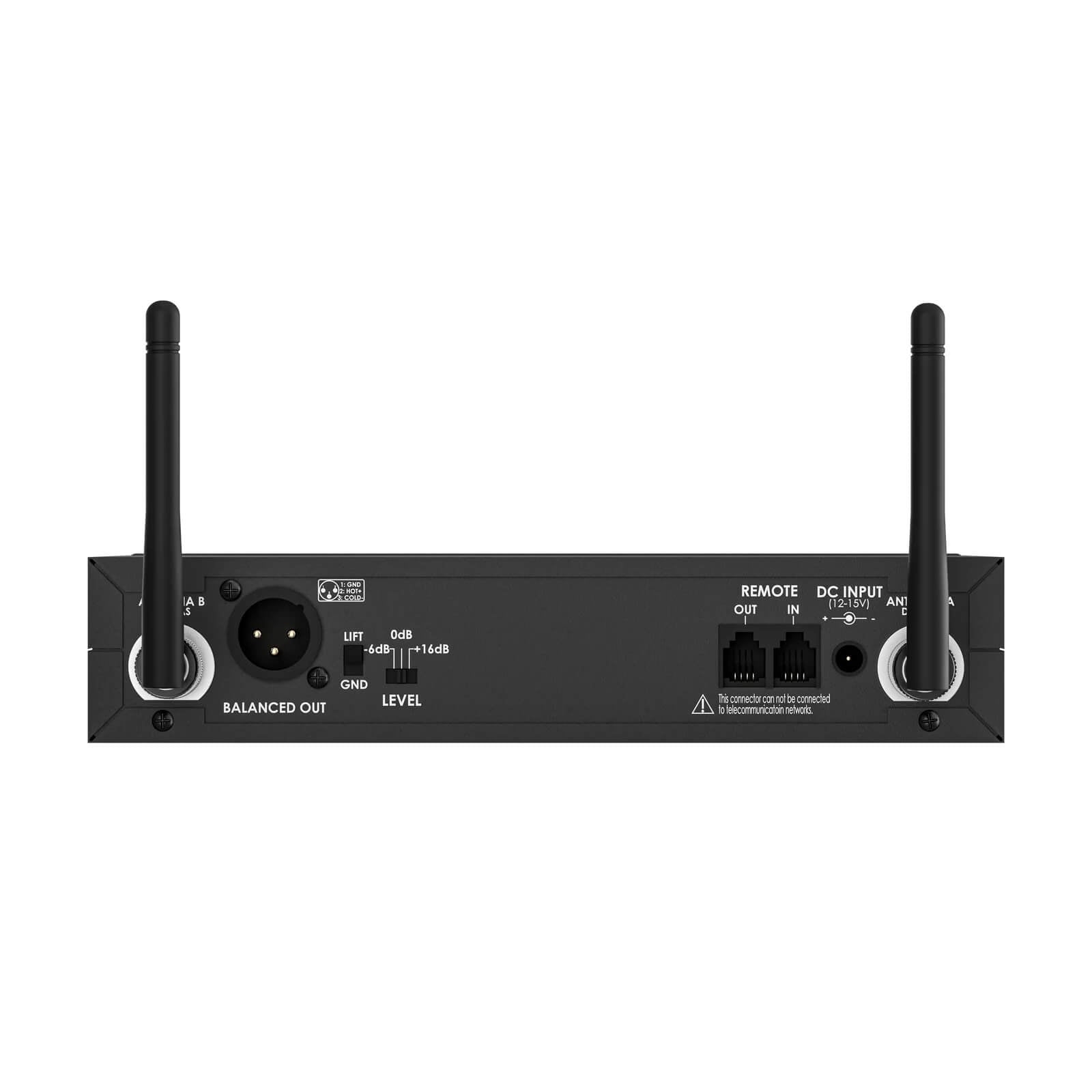 Audix Novacore NCR1 - 1-Channel Digital Wireless Receiver, rear