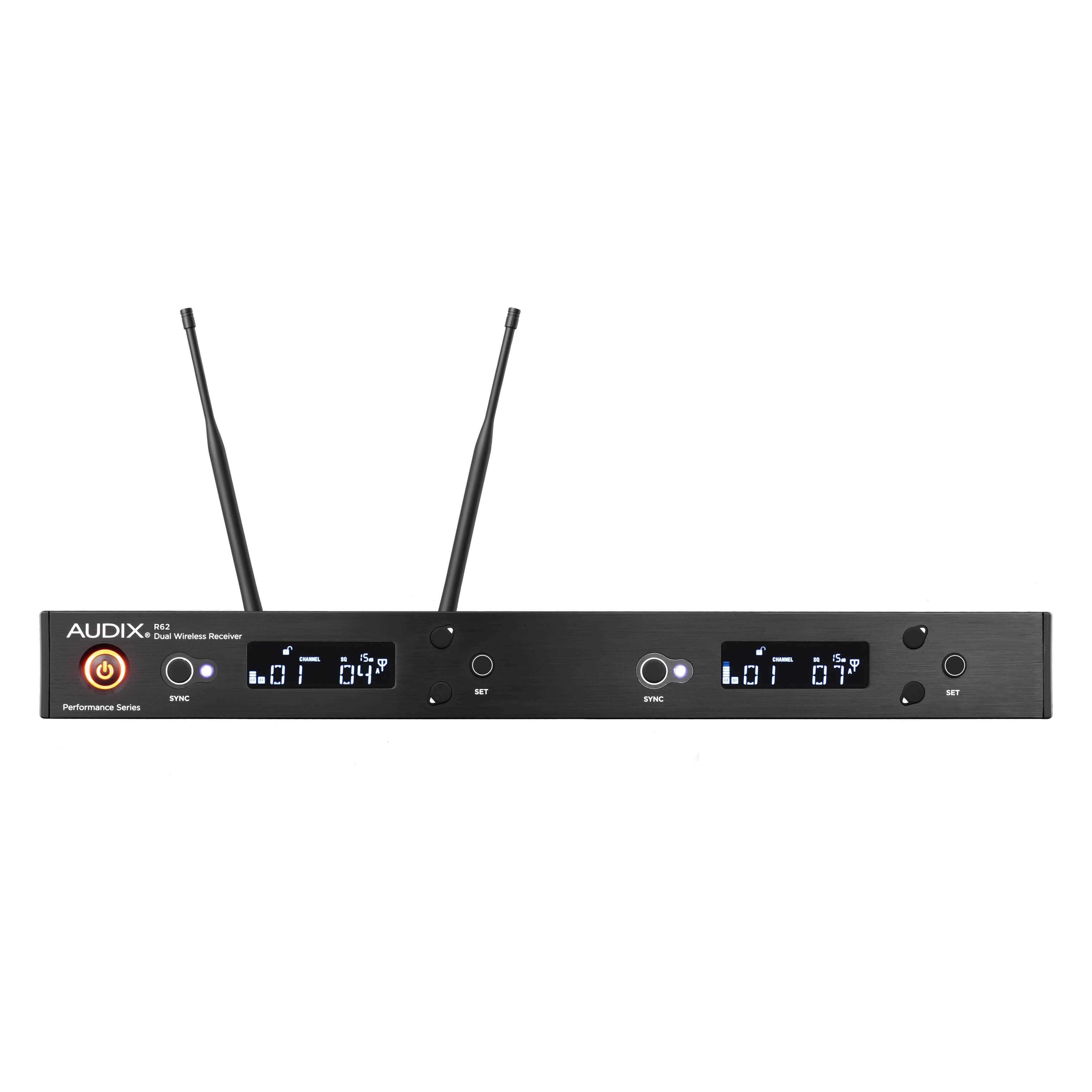 Audix R62 Two-Channel True Diversity Dual Wireless Receiver