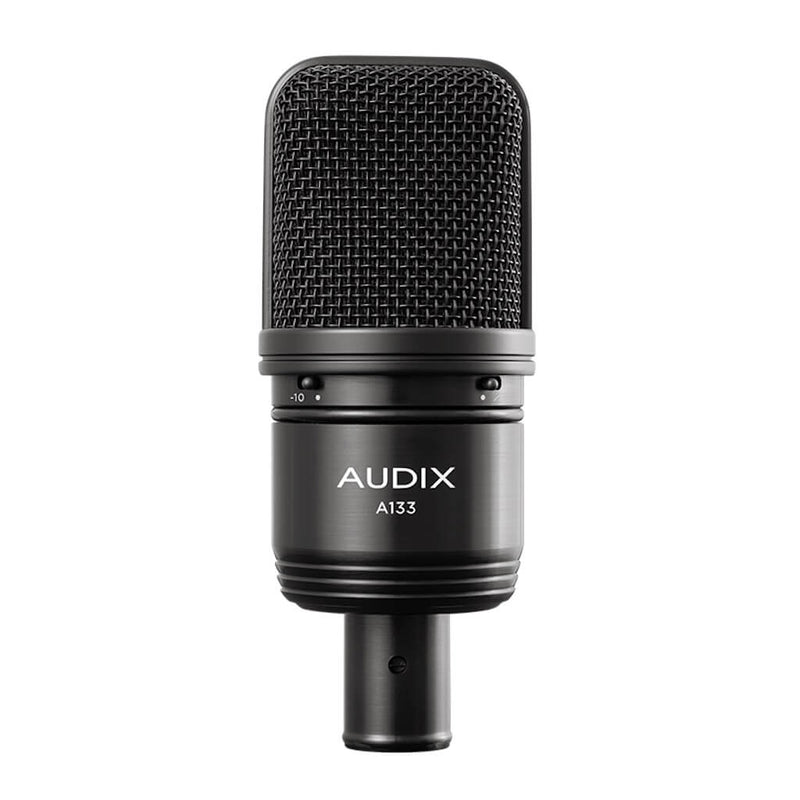 Audix A133 - Large Diaphragm Studio Condenser Microphone with Pad and Roll Off