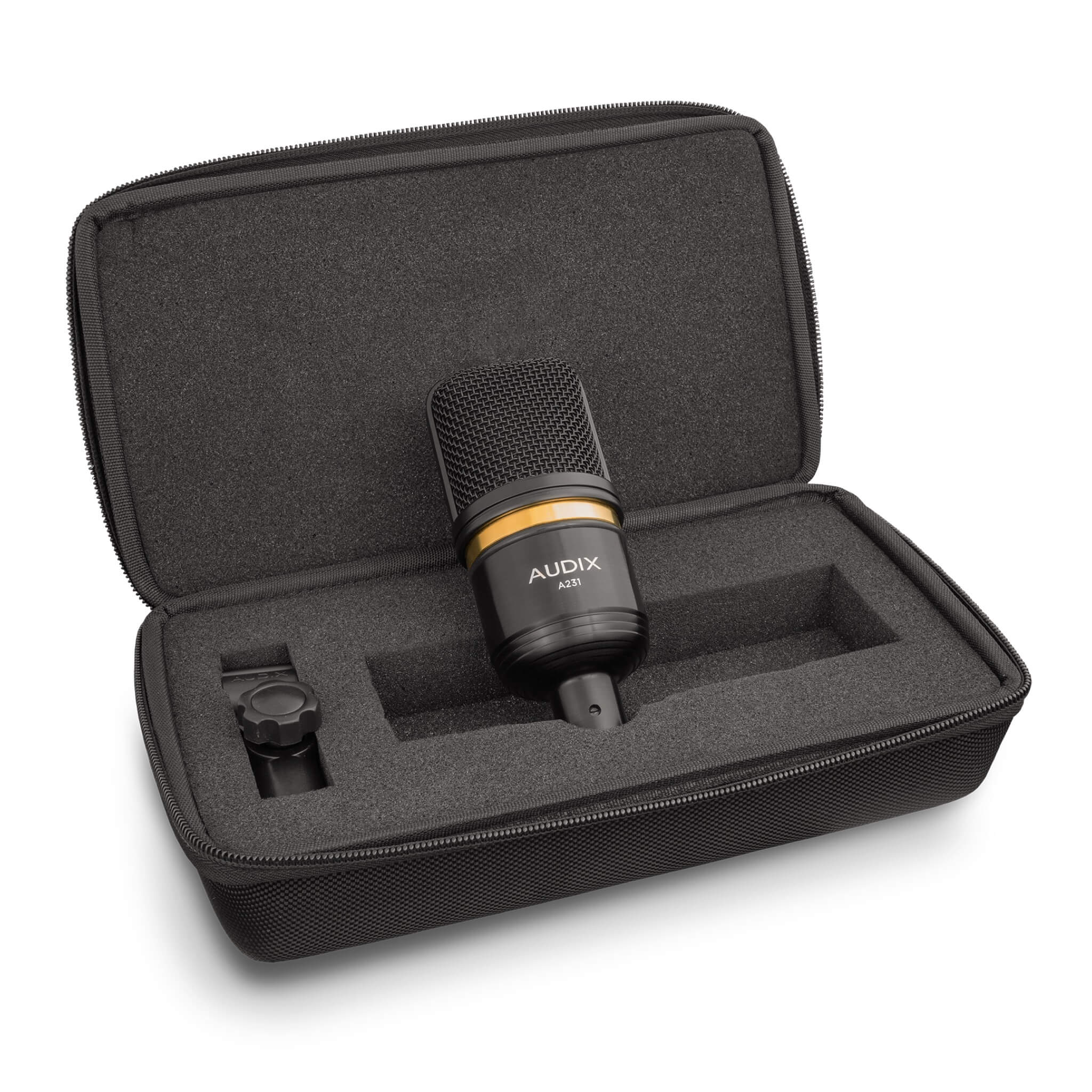 Audix A231 - Large Diaphragm Condenser Vocal Microphone, case