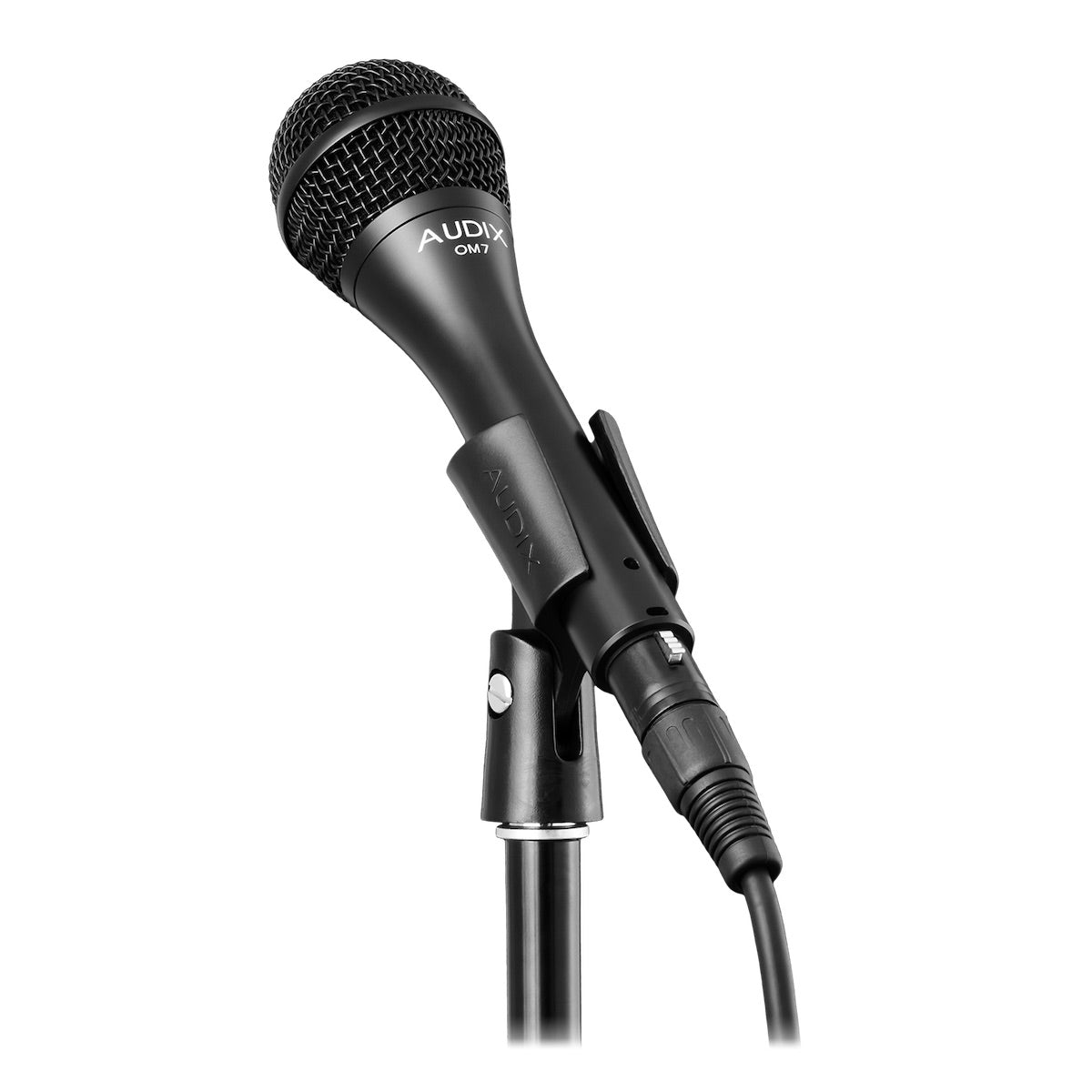 Audix OM7 Professional Dynamic Vocal Microphone with clip