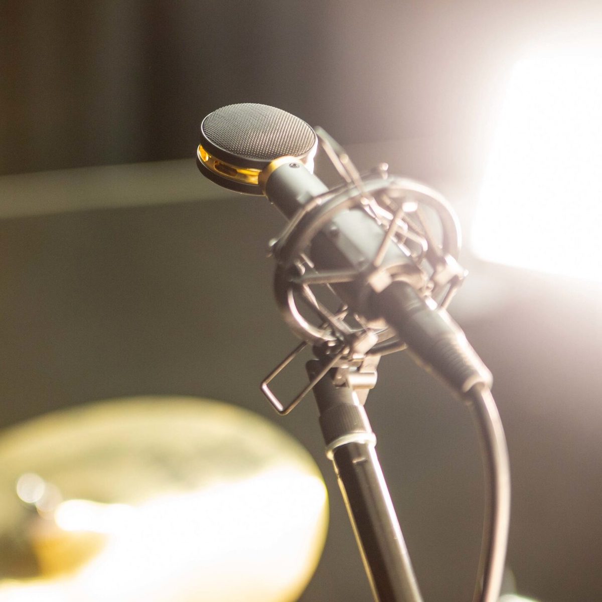 Audix SCX25A Premium Large Diaphragm Studio Condenser Microphone in studio