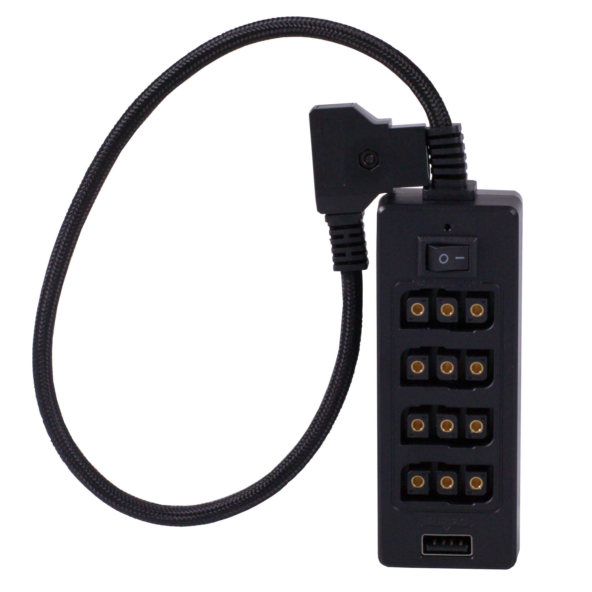 Blackhawk Cables - D-TAP to 4-Port D-TAP with 1/4