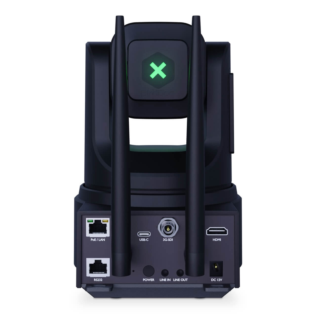 BirdDog X4 Ultra - 4K60 PTZ Camera with 20x Optical Zoom, rear