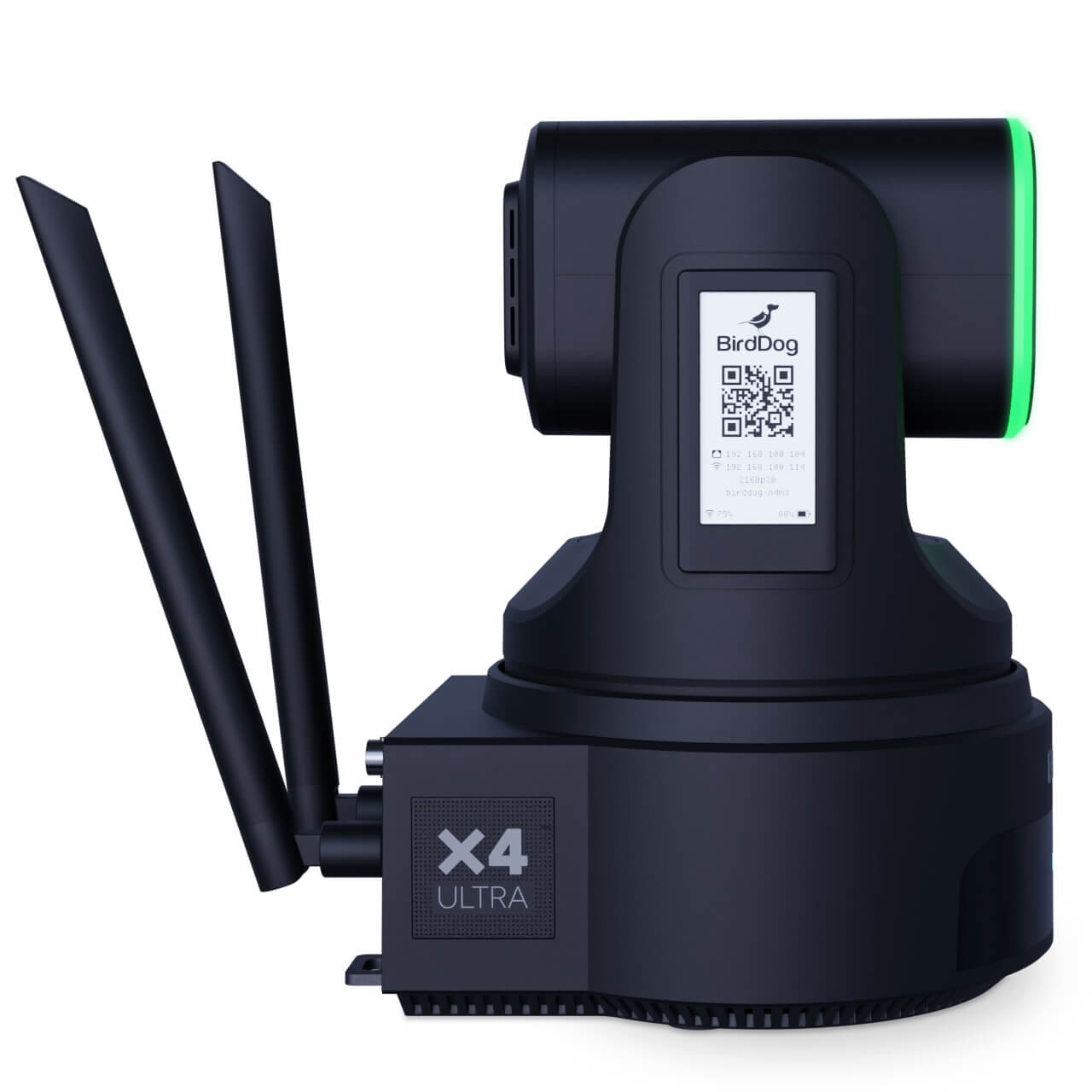 BirdDog X4 Ultra - 4K60 PTZ Camera with 20x Optical Zoom, right side