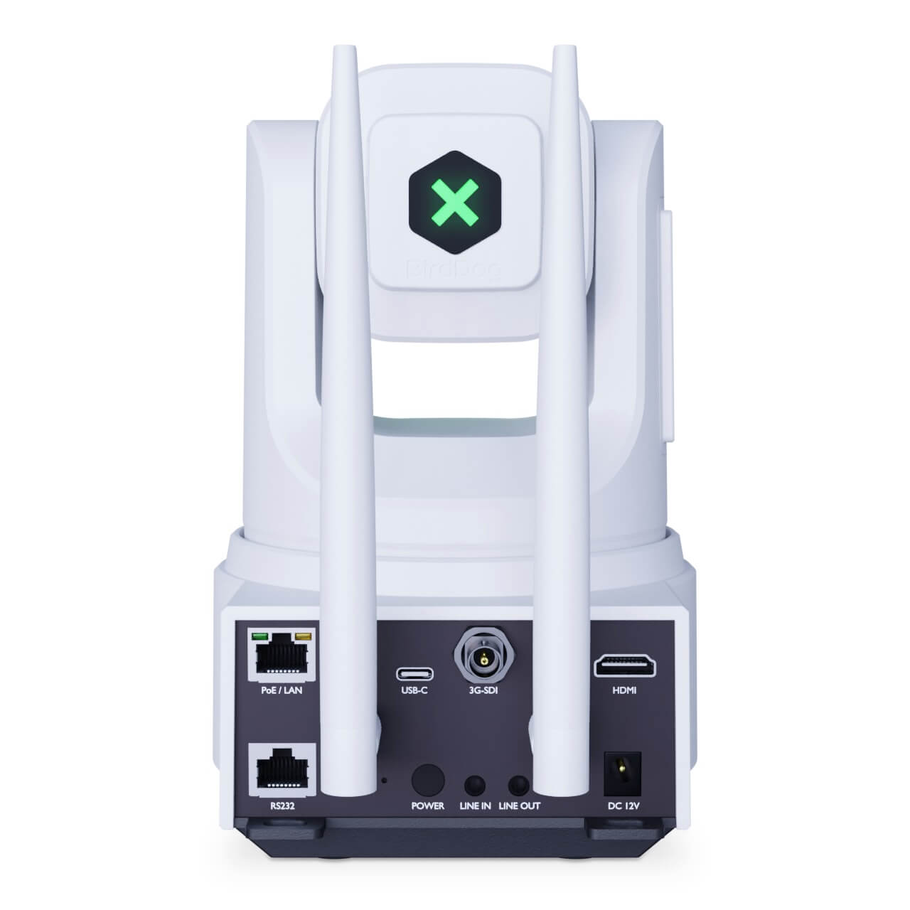 BirdDog X4 Ultra - 4K60 PTZ Camera with 20x Optical Zoom, rear