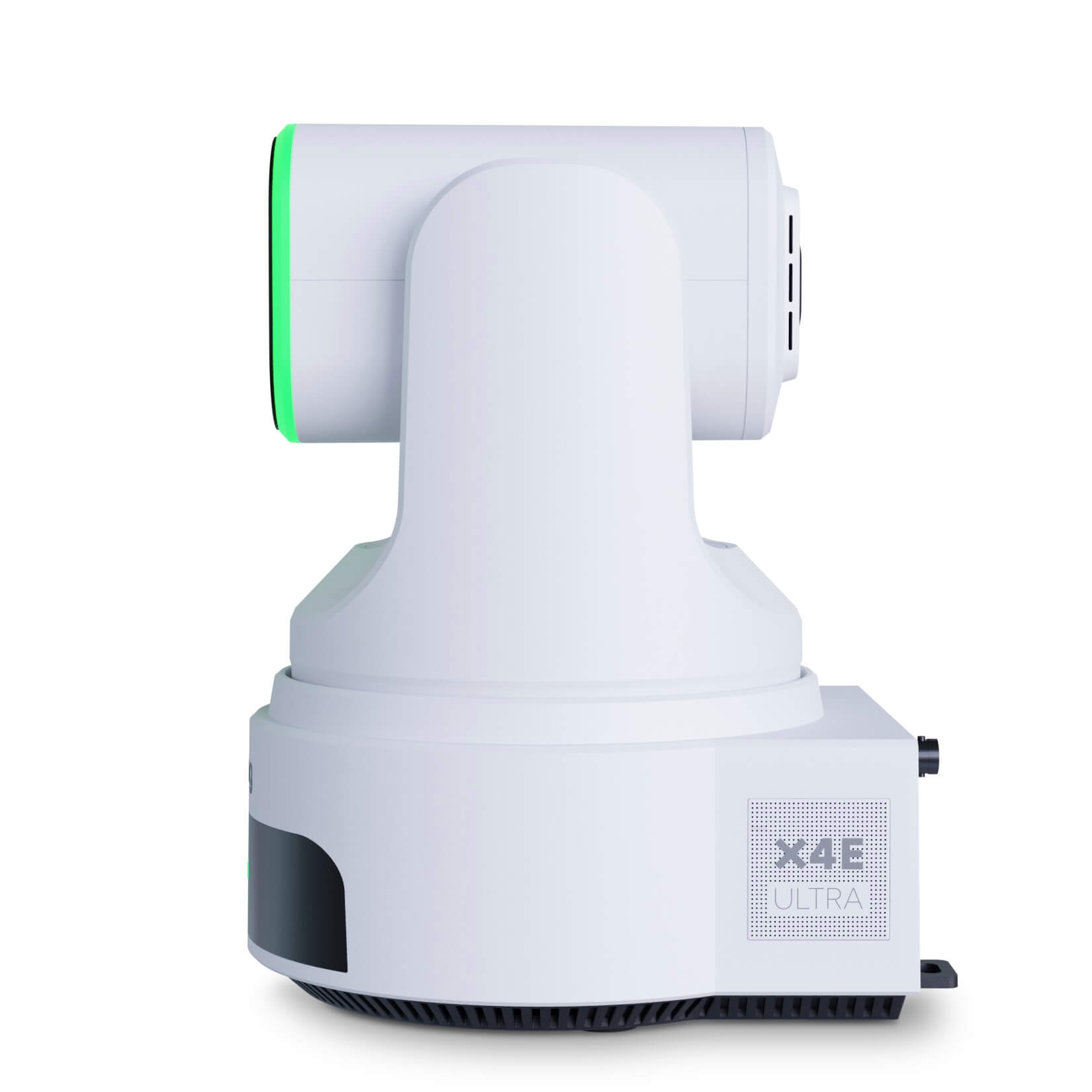 BirdDog X4E Ultra (white) - 4K60 PTZ Camera with 20x Optical Zoom, right side