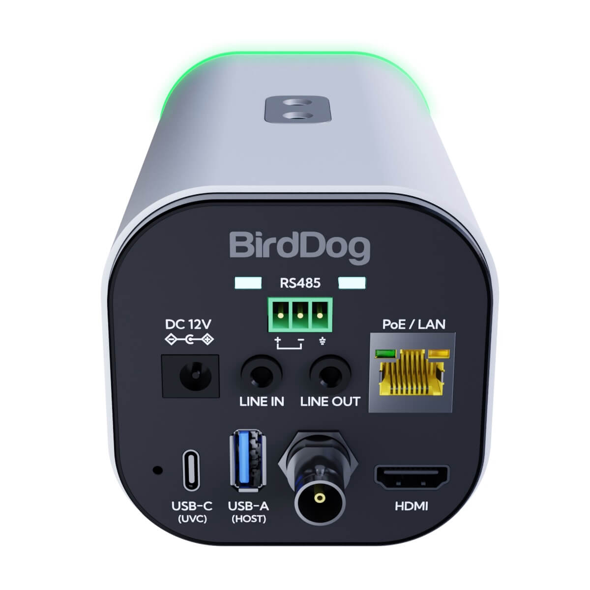 BirdDog MAKI Ultra - 4K NDI|HX3 Camera with 12x Optical Zoom, white