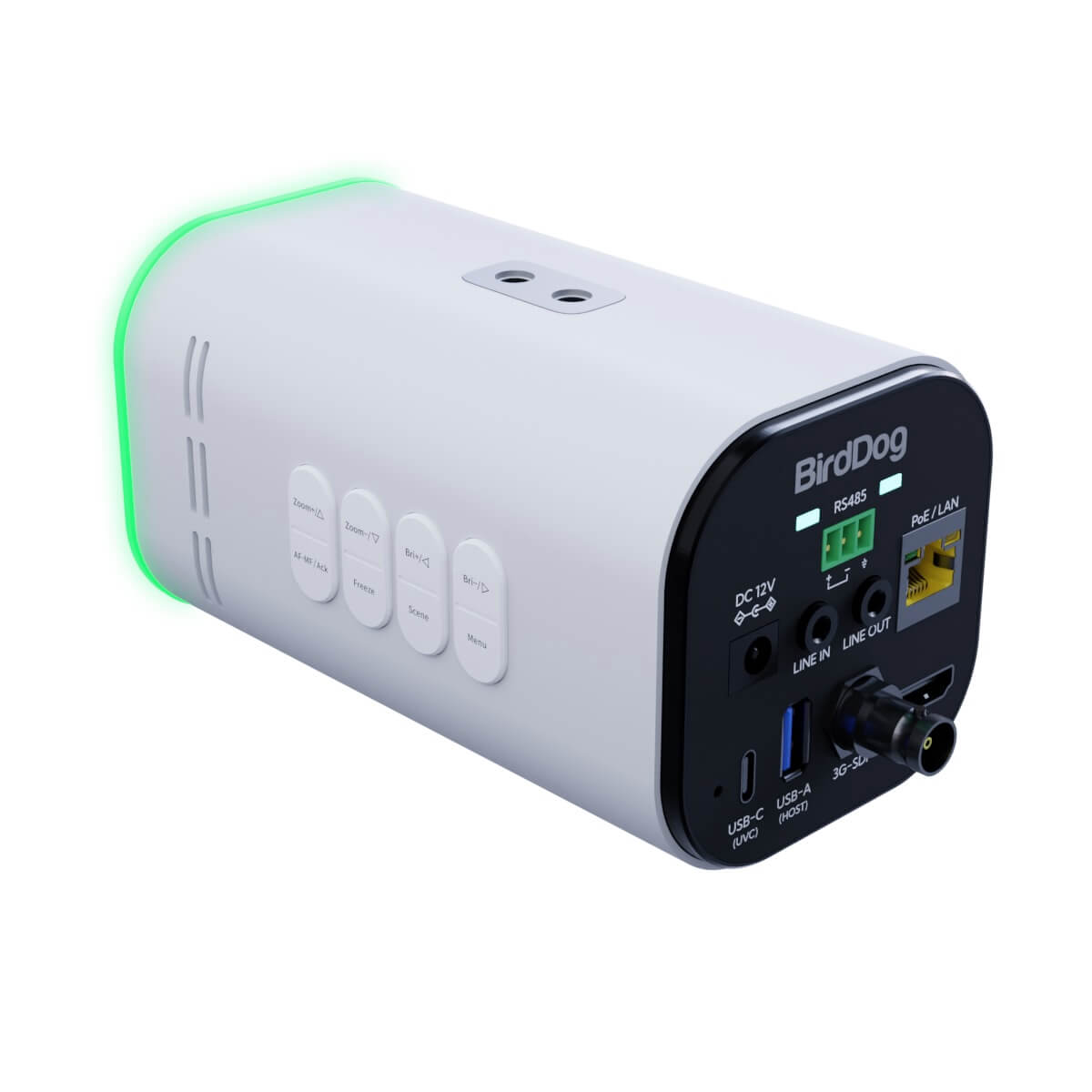 BirdDog MAKI Ultra - 4K NDI|HX3 Camera with 20x Optical Zoom, white