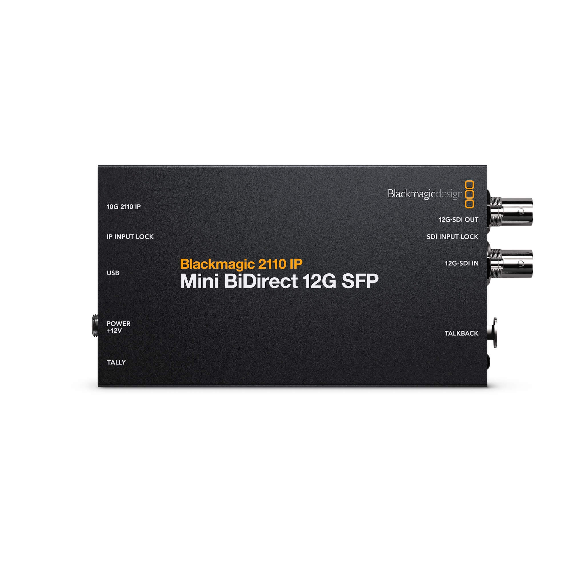 Blackmagic Design 2110 IP Mini BiDirect 12G SFP, top