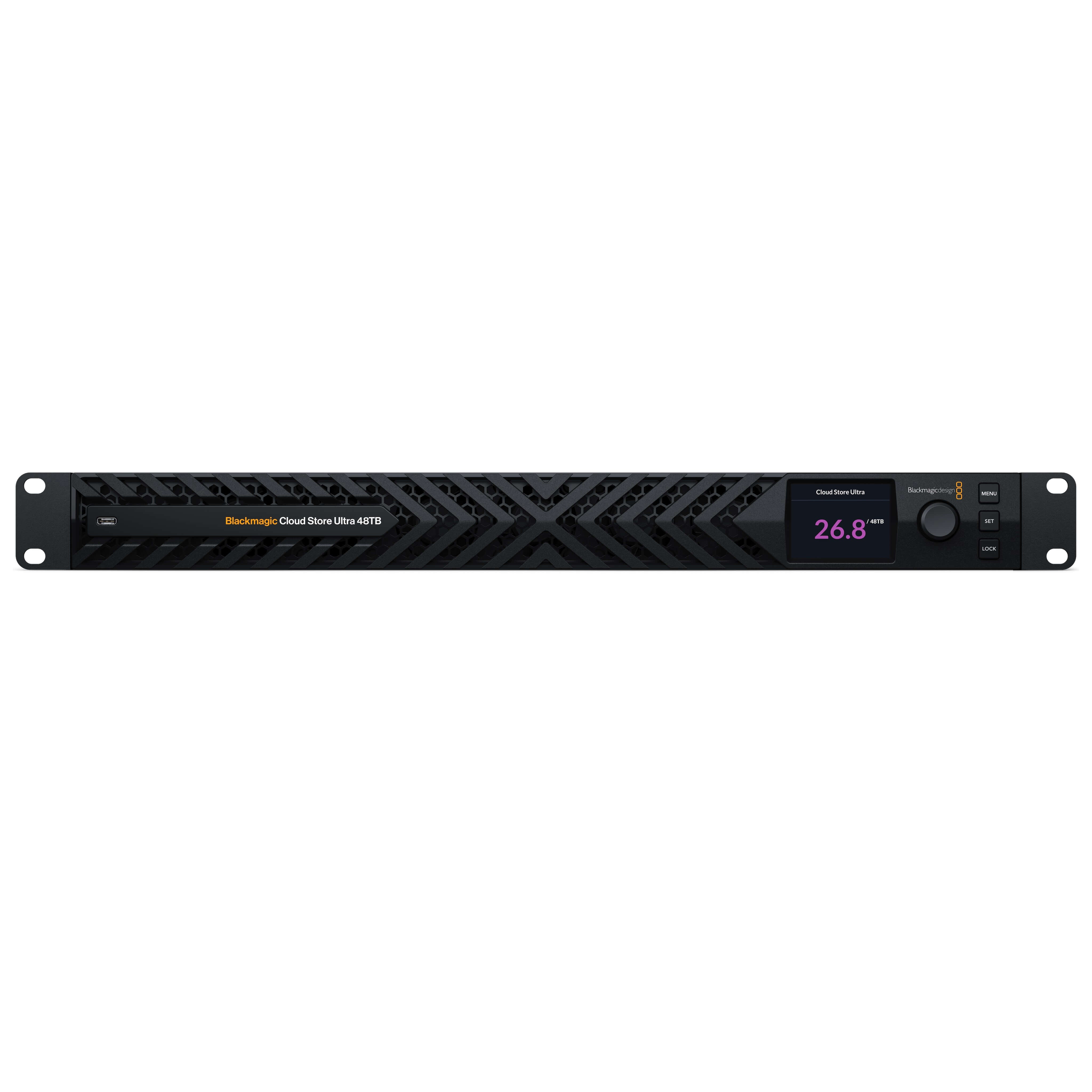 Blackmagic Design Cloud Store Ultra 48TB - Extremely high performance flash memory based network storage, front