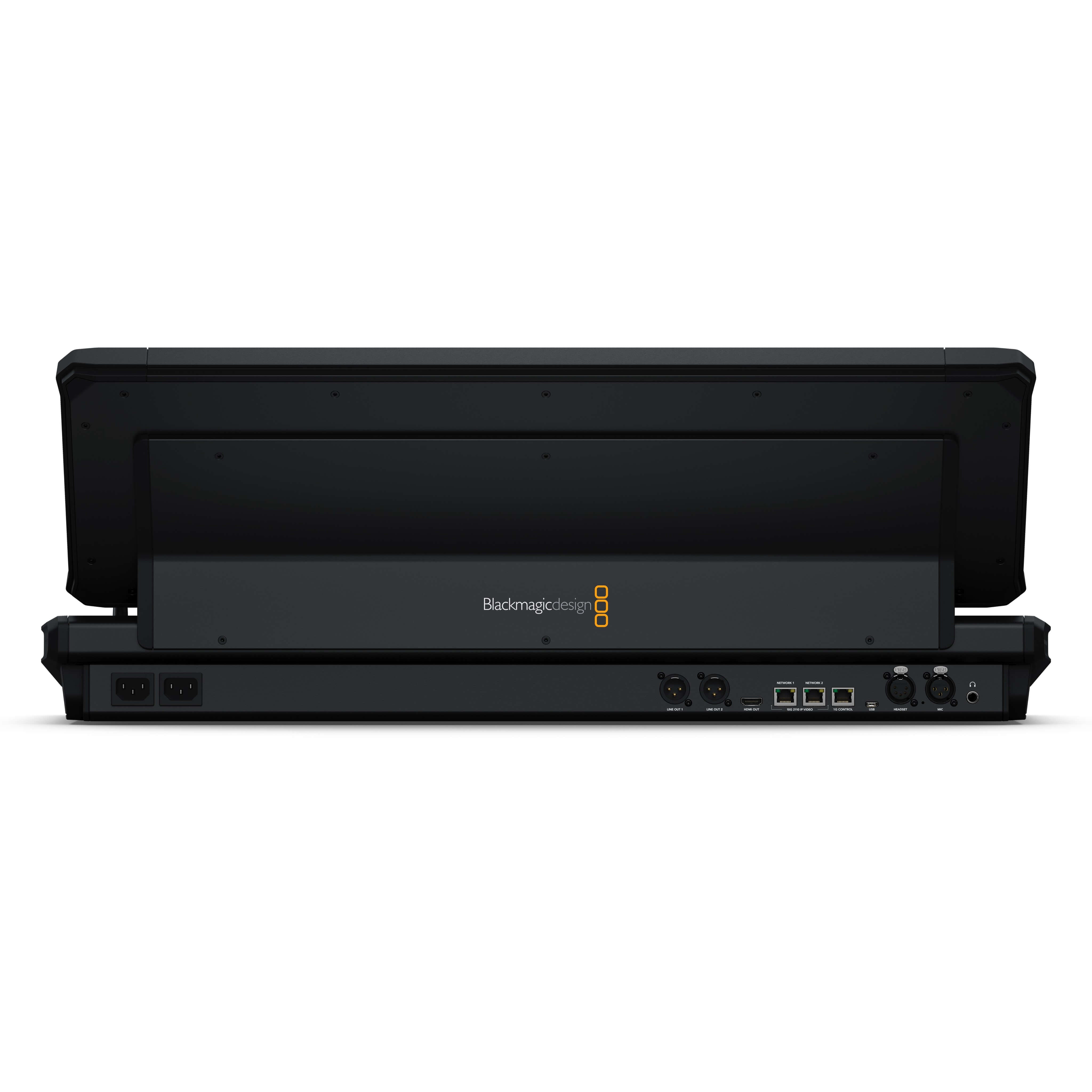 Blackmagic Design Fairlight Live Audio Panel 20 - Software Based Broadcast Mixer for High End Live Audio, rear