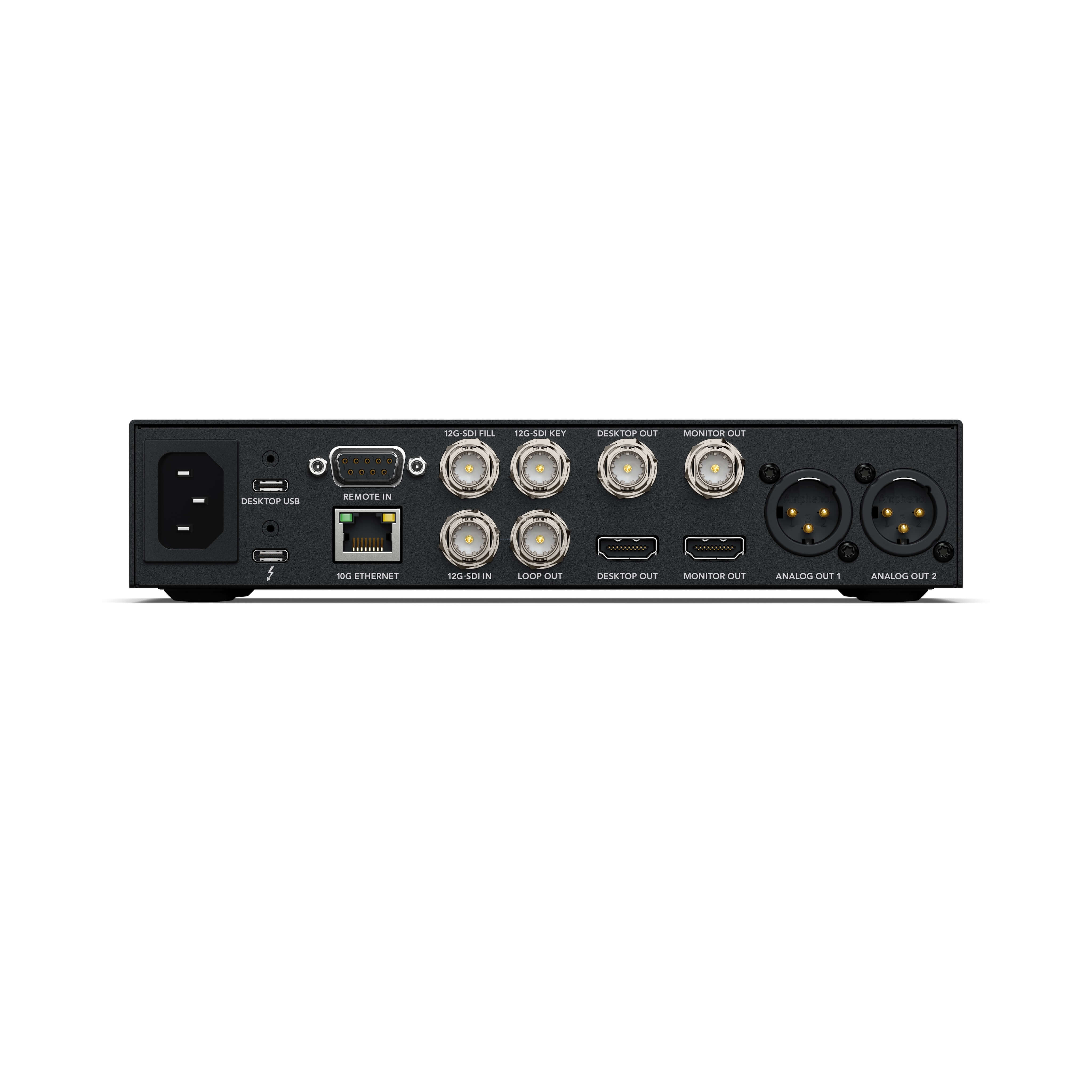 Blackmagic Design Media Player 10G - Thunderbolt Capture and Playback, rear