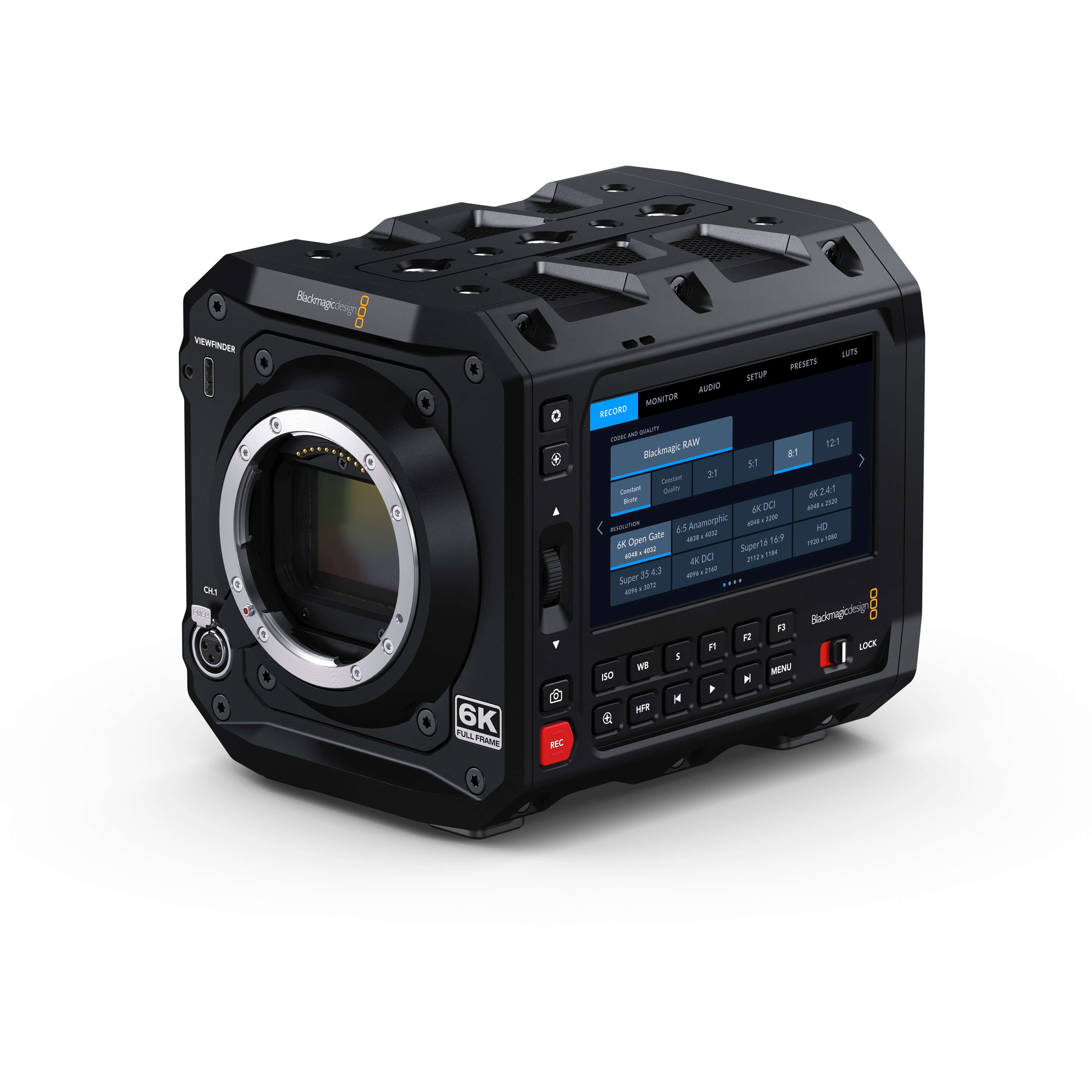 Blackmagic Design PYXIS 6K - Full Frame HDR Digital Film Camera, L-Mount