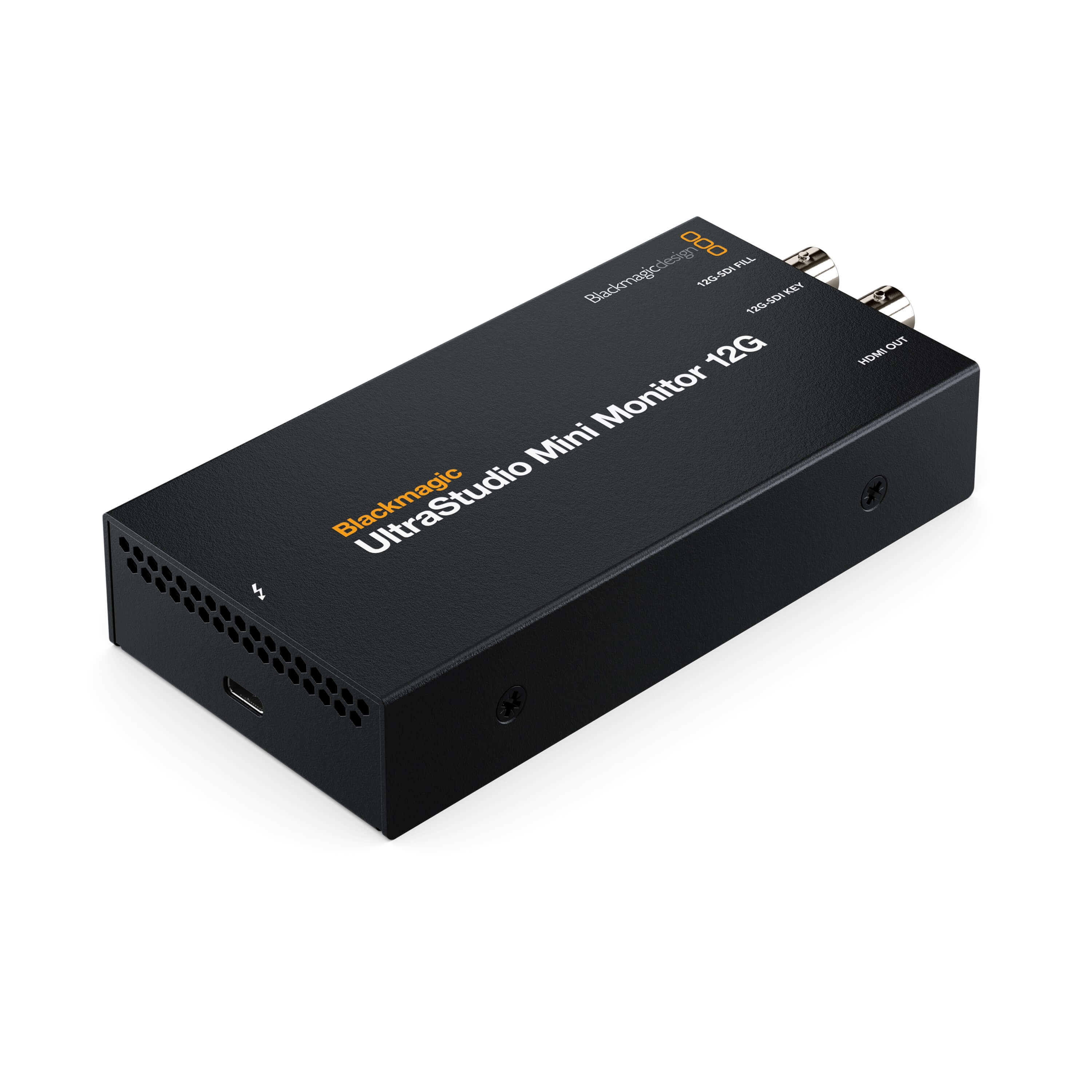 Blackmagic Design UltraStudio Mini Monitor 12G for Thunderbolt 4, angled