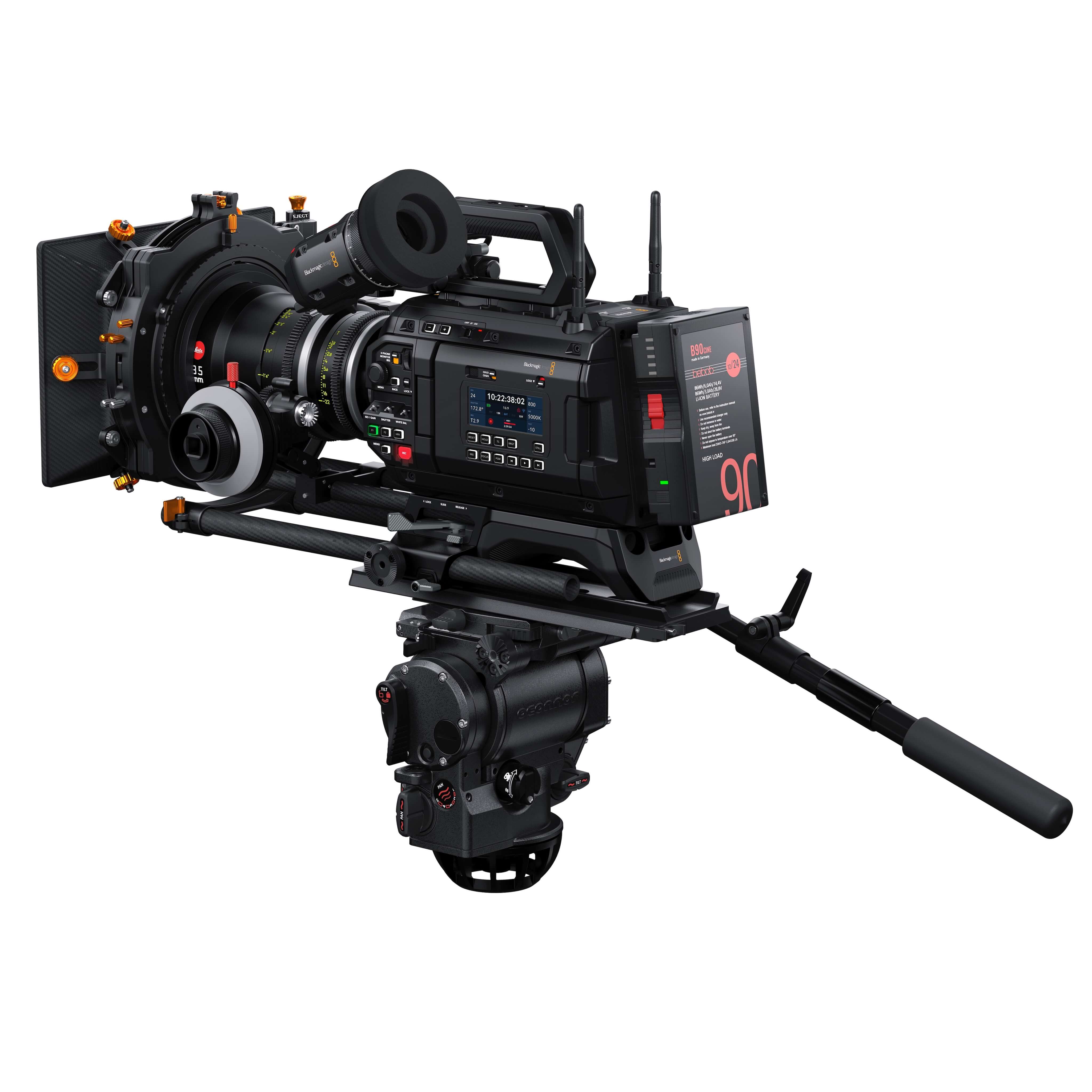 Blackmagic Design URSA Cine 12K - Large Format Digital Film Camera, rear angle