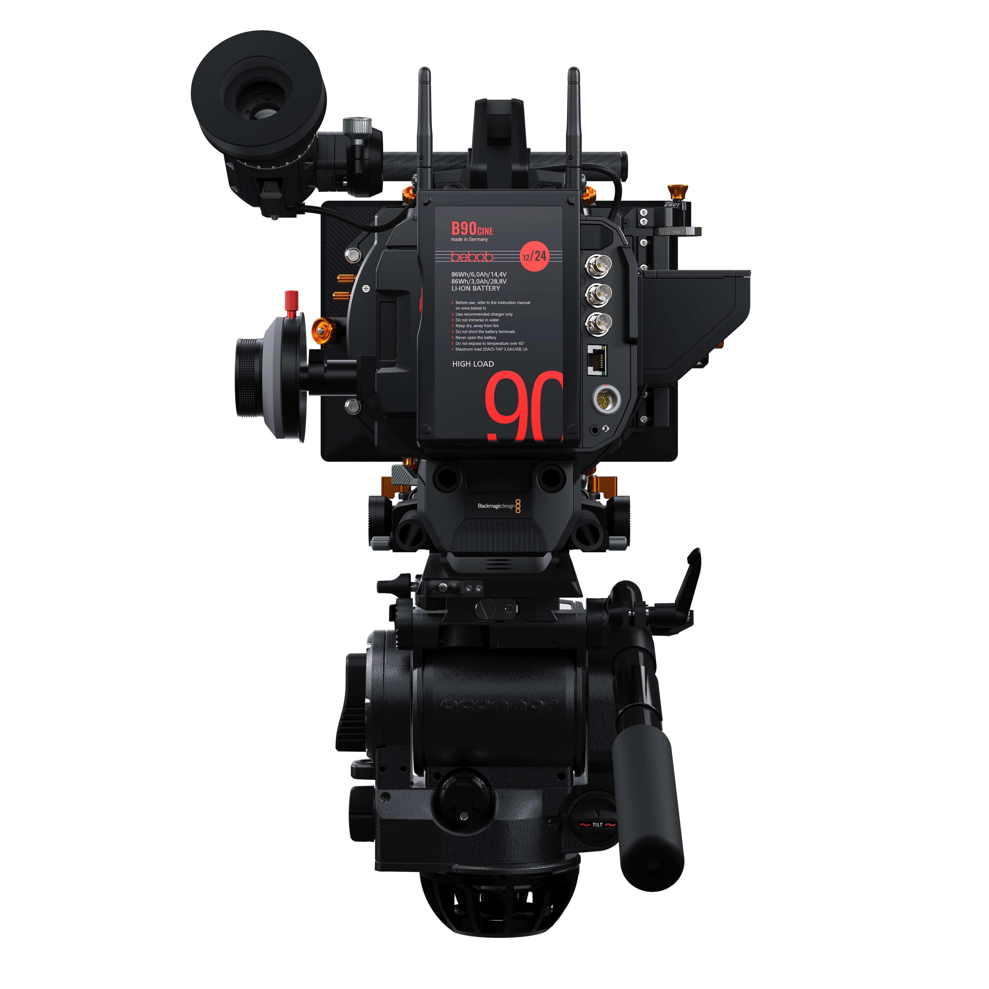Blackmagic Design URSA Cine 12K - Large Format Digital Film Camera, rear
