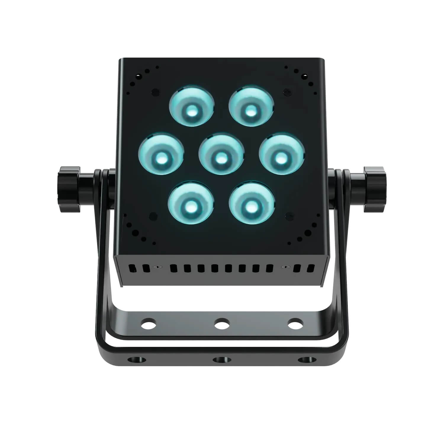 Blizzard Lighting HotBox G2 EXA - RGBAW+UV LED Par Wash Light, stand front