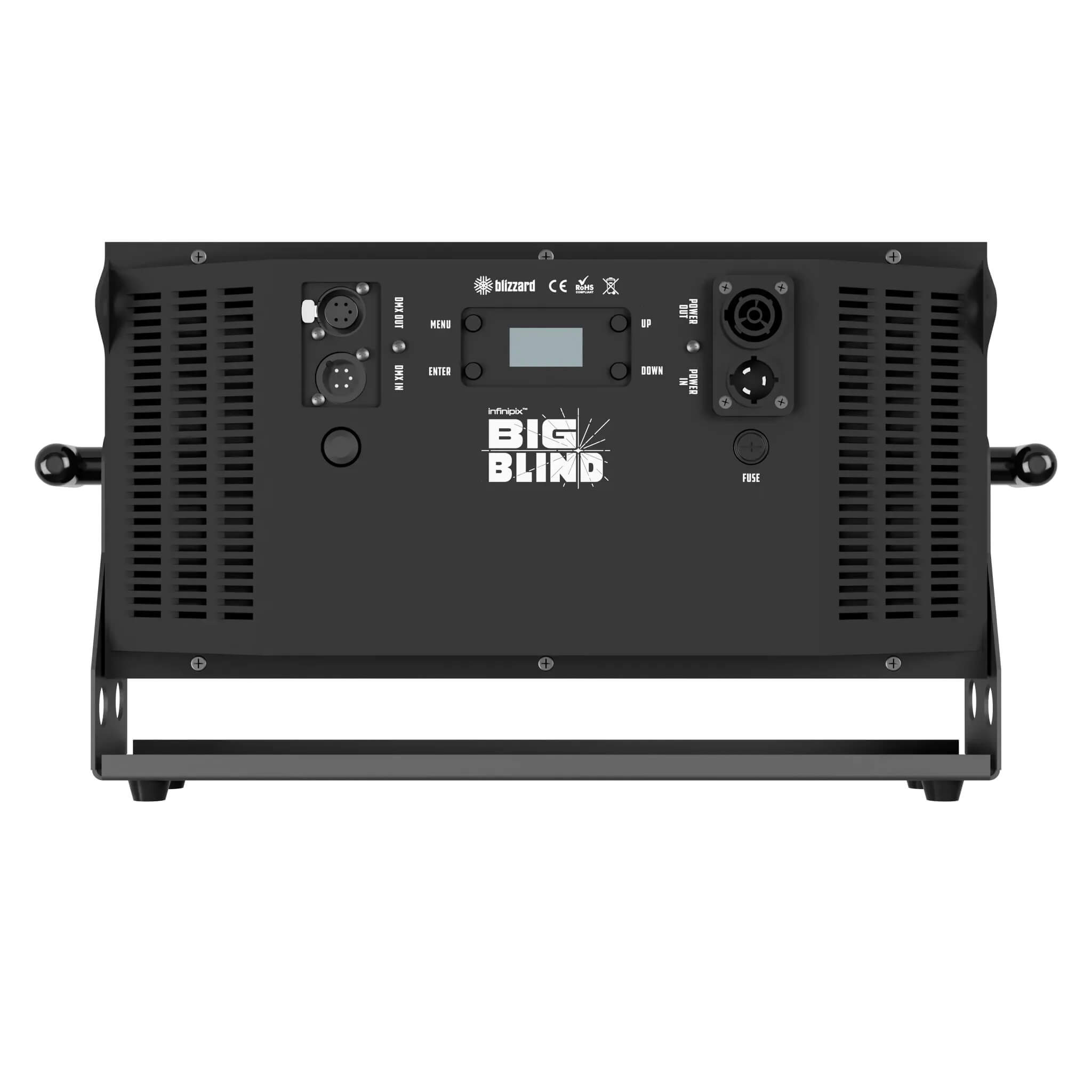 Blizzard Lighting InfiniPix Big Blind - Full Color LED Blinder Strobe lighting fixture, back